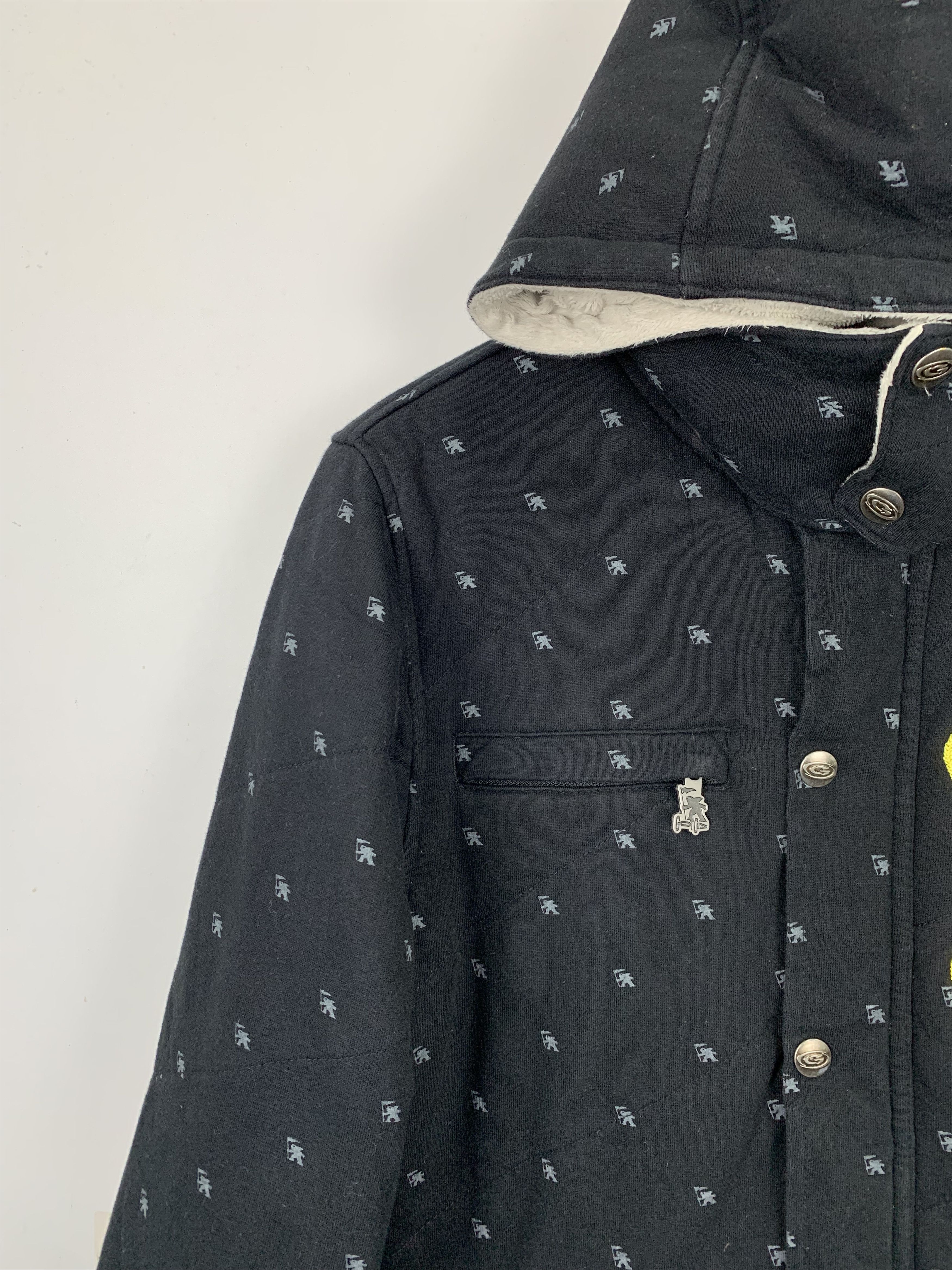 Vintage Vintage Gotcha Hoodie Puffer Jacket J0824 Size US M / EU 48-50 / 2 - 7 Thumbnail