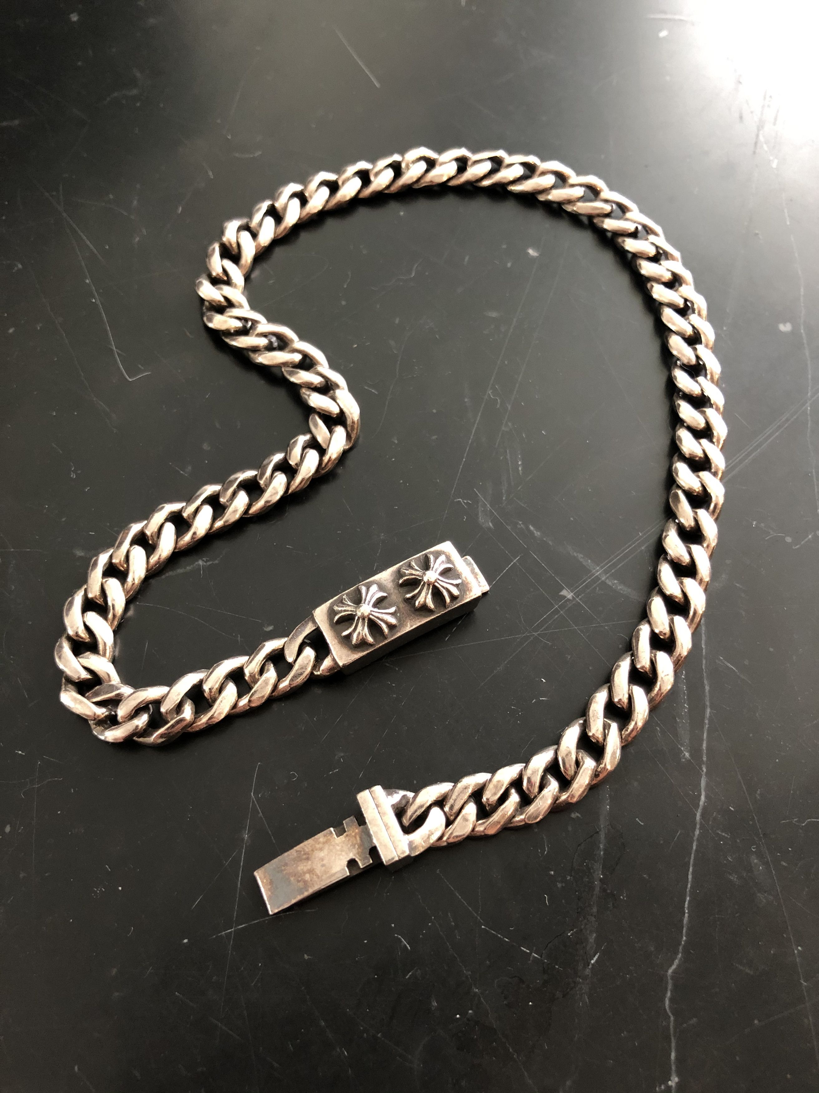 Chrome Hearts Bella Mini ID Necklace Grailed