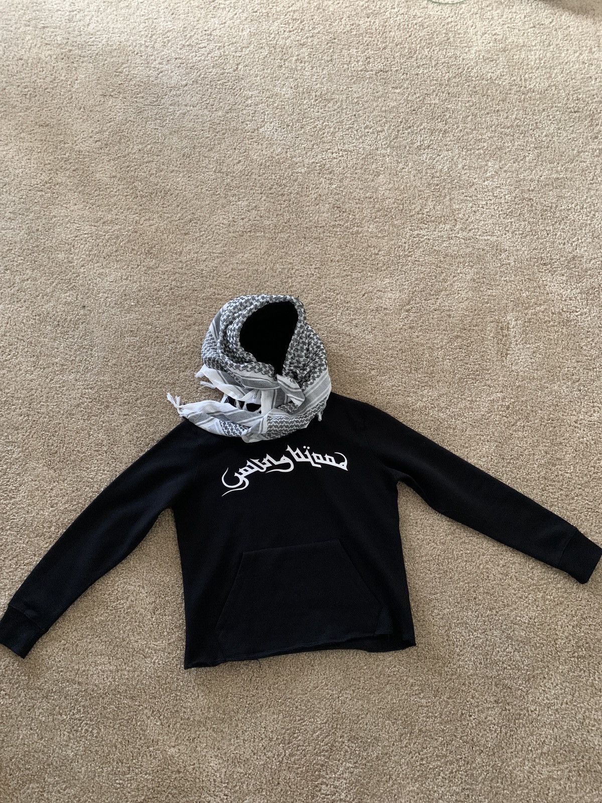 Velour scars desert dweller convertible hoodie