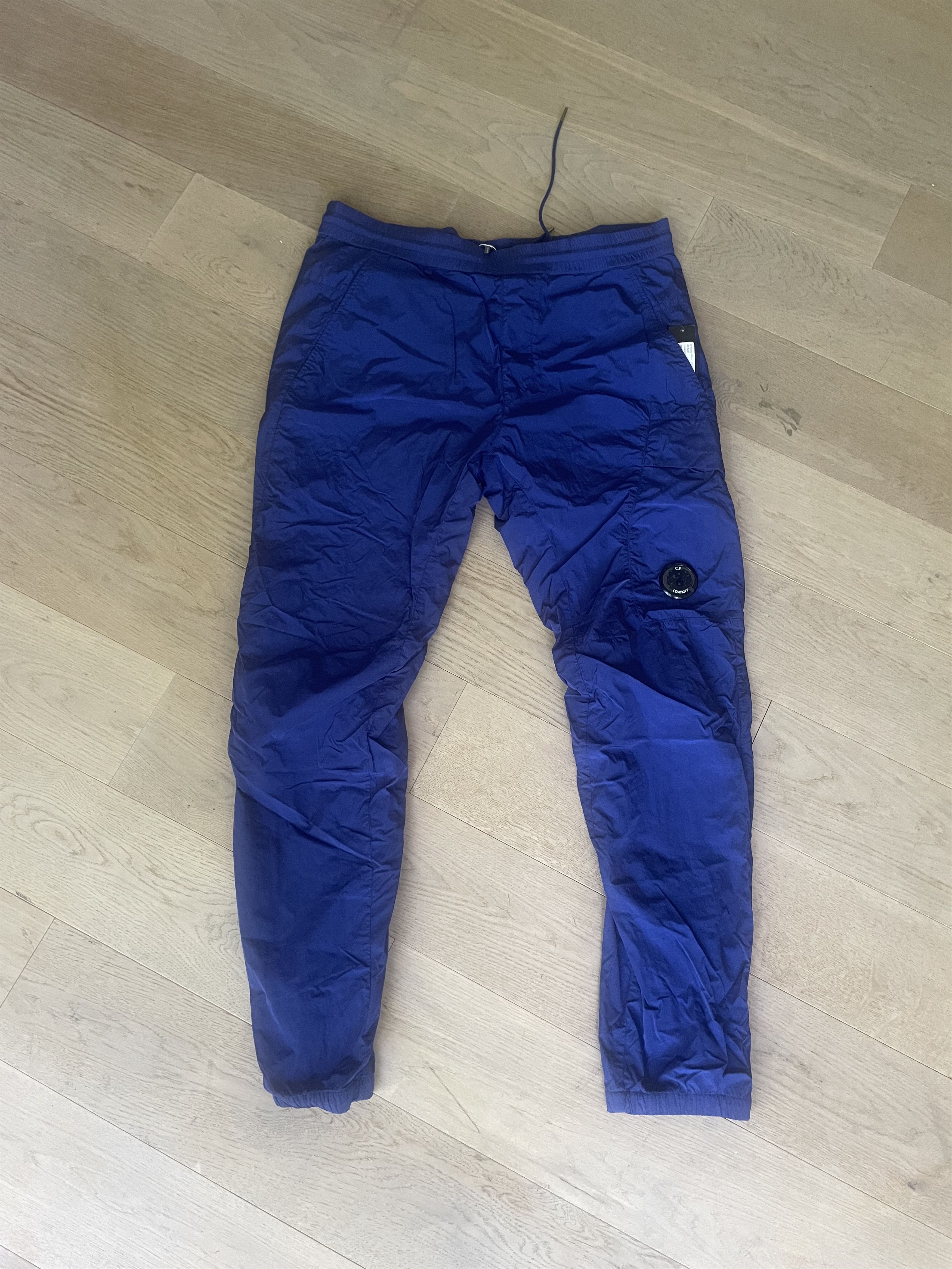 image of C P Company Chrome R Track Pants in Blue Quarts, Men's (Size 32)