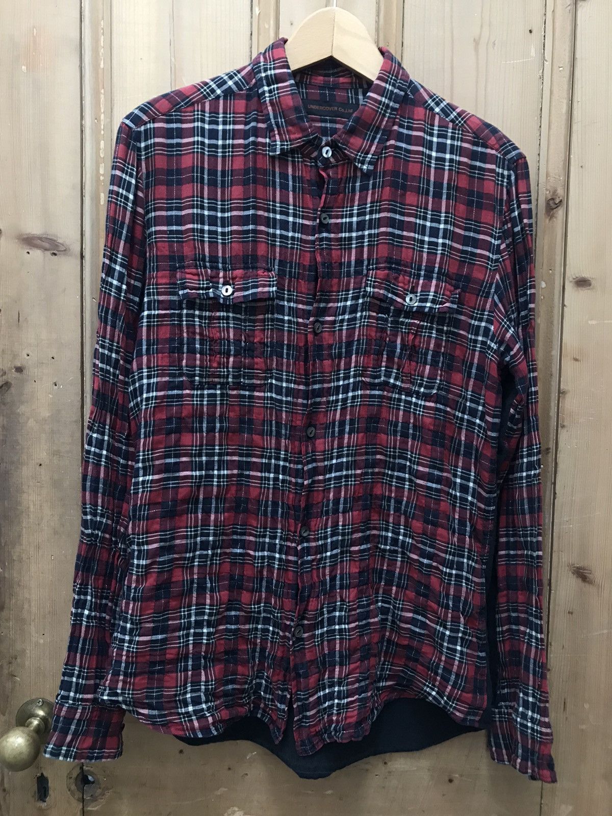 トップス 2005ss undercoverism clash check shirt トップス 2005ss undercoverism clash check shirt $_57.JPG