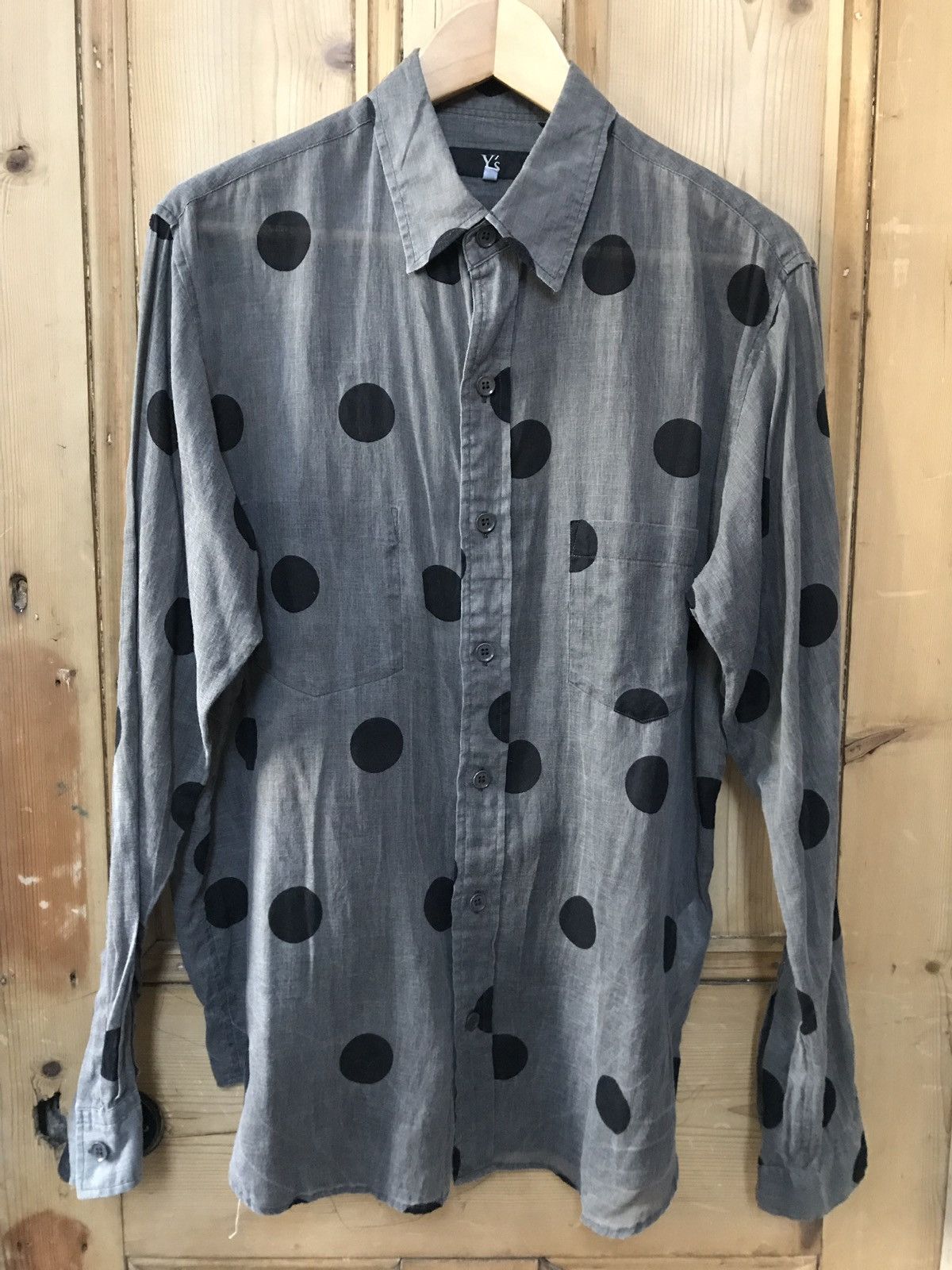 Polka Dot Cotton Voile Shirt