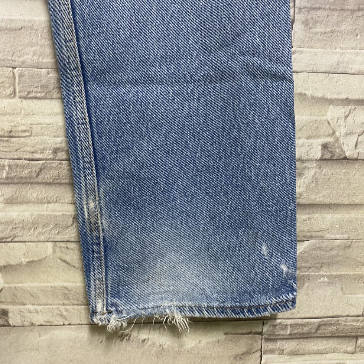 Levi's Vintage Levis 501xx Archive Grunge Jeans Distress 32x31 Size US 32 / EU 48 - 14 Thumbnail