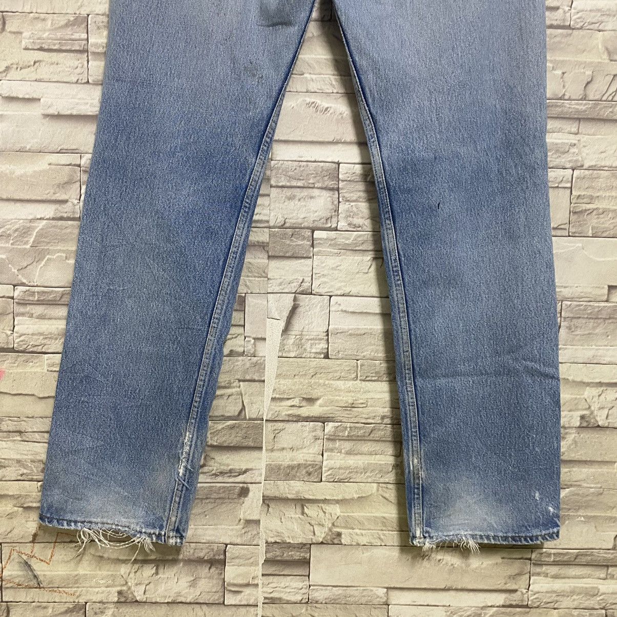 Levi's Vintage Levis 501xx Archive Grunge Jeans Distress 32x31 Size US 32 / EU 48 - 12 Thumbnail