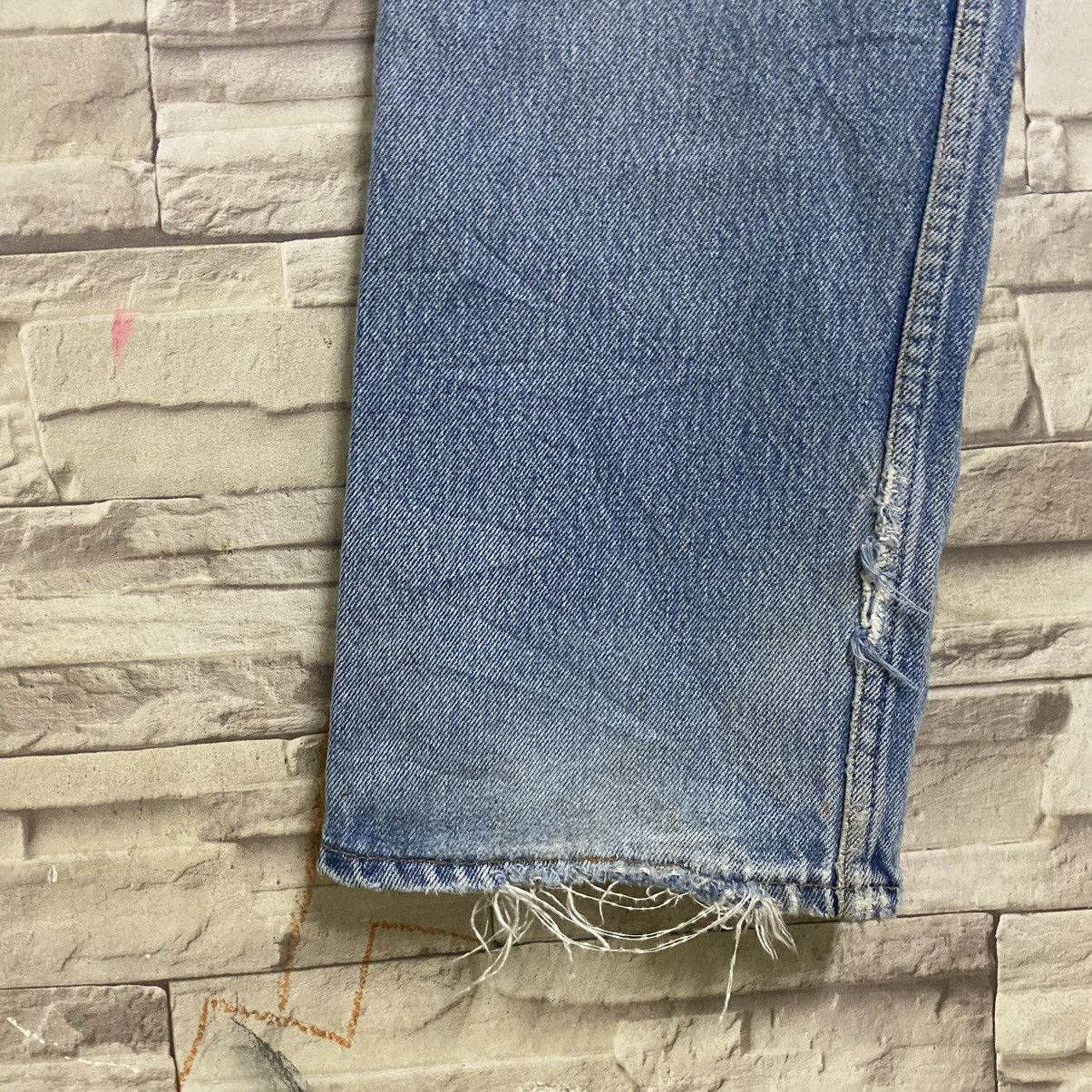 Levi's Vintage Levis 501xx Archive Grunge Jeans Distress 32x31 Size US 32 / EU 48 - 13 Thumbnail