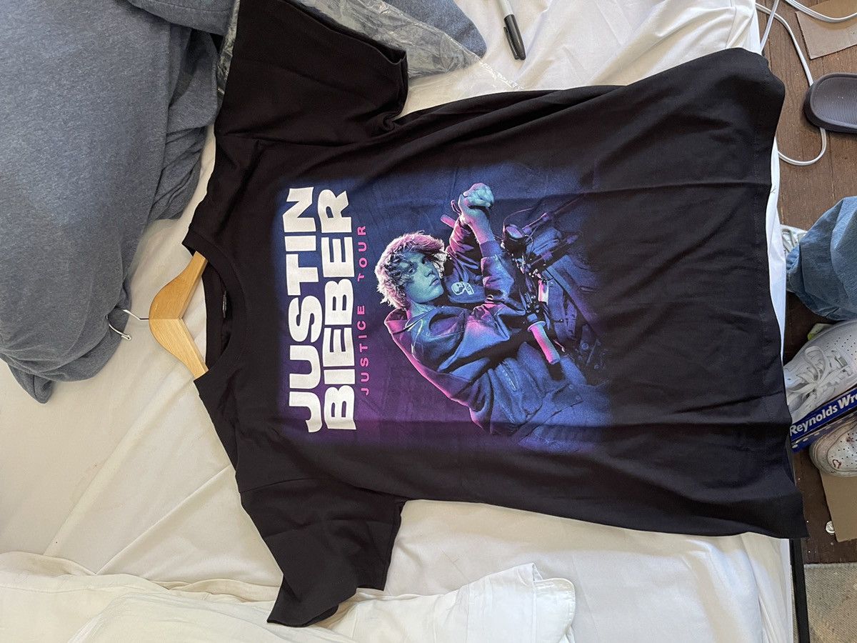 Justin Bieber × L.A. Roxx × Pacsun Bootleg Justice Tour Justin Bieber Size Large Size US L / EU 52-54 / 3 - 3 Thumbnail