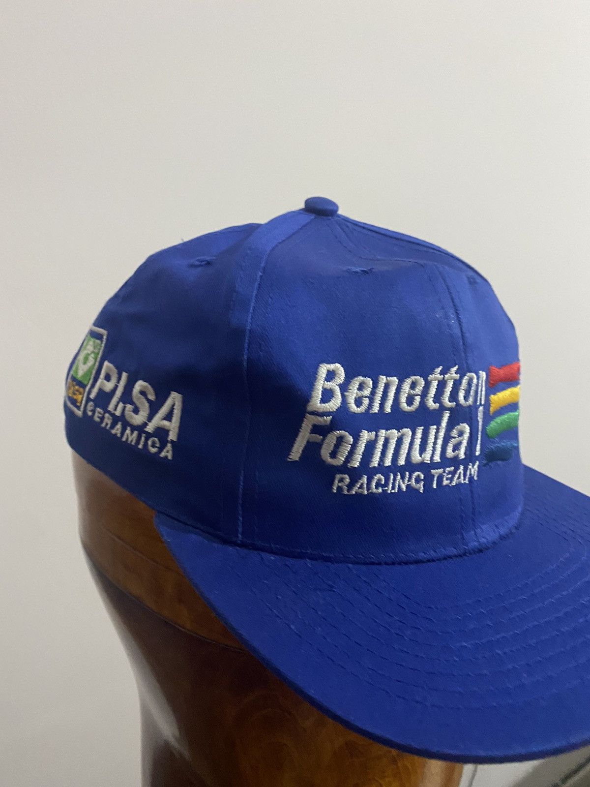 Benetton Benetton Formula 1 Racing Team Scuderia hat 90s very rare Size ONE SIZE - 2 Thumbnail