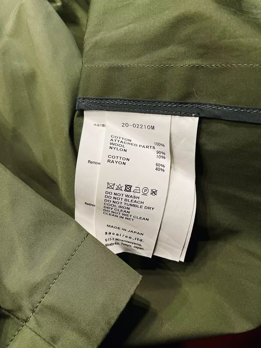 Sacai Sacai 20SS Fishtail M51 Parka | Grailed