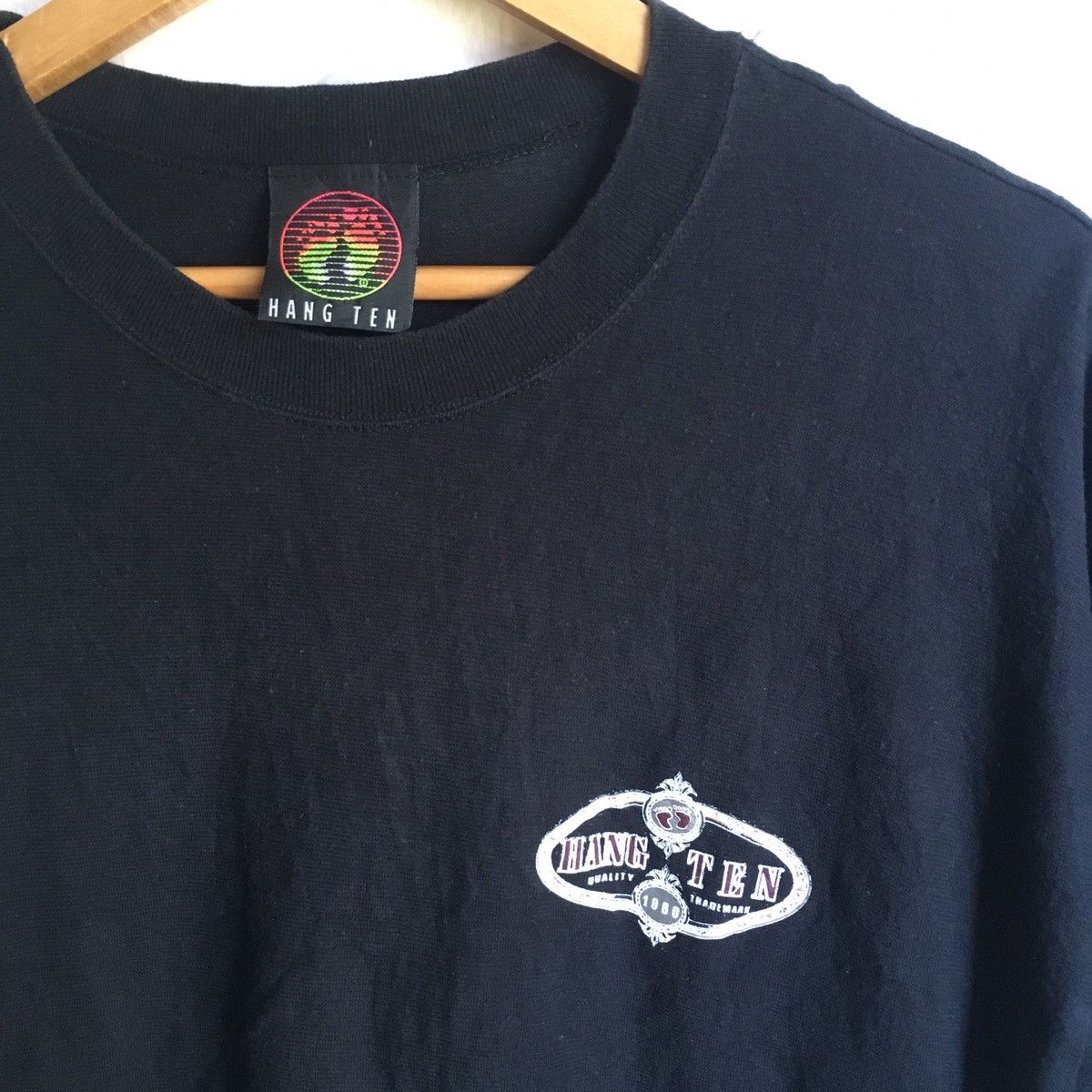 Hang Ten × Vintage VINTAGE HANG TEN BIG LOGO T-SHIRT Size US L / EU 52-54 / 3 - 3 Thumbnail