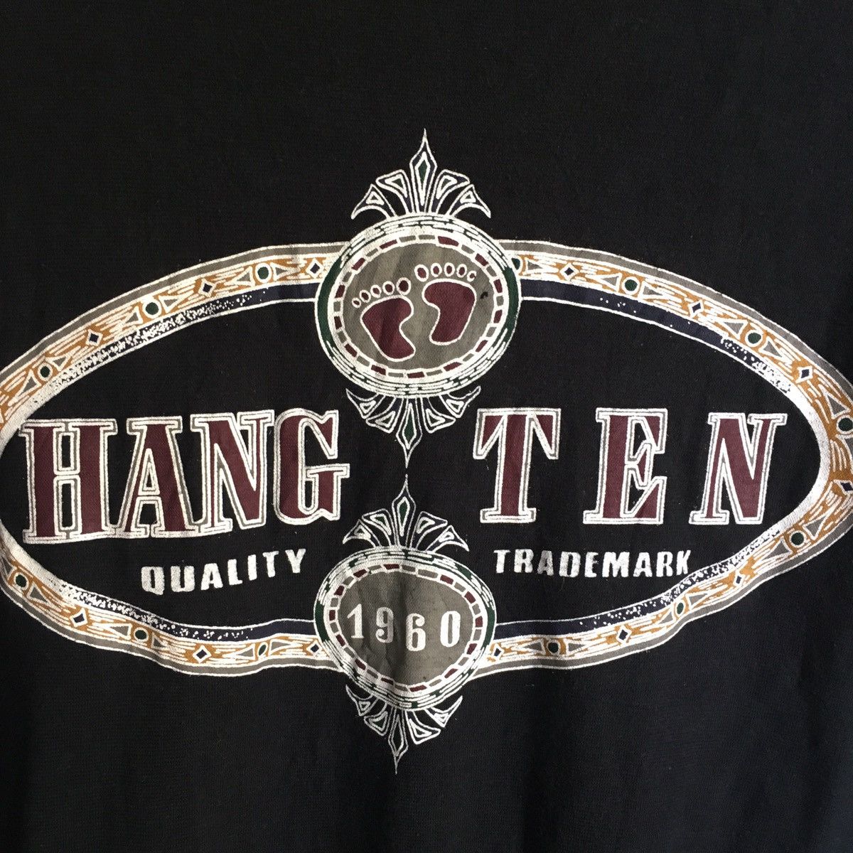 Hang Ten × Vintage VINTAGE HANG TEN BIG LOGO T-SHIRT Size US L / EU 52-54 / 3 - 5 Thumbnail