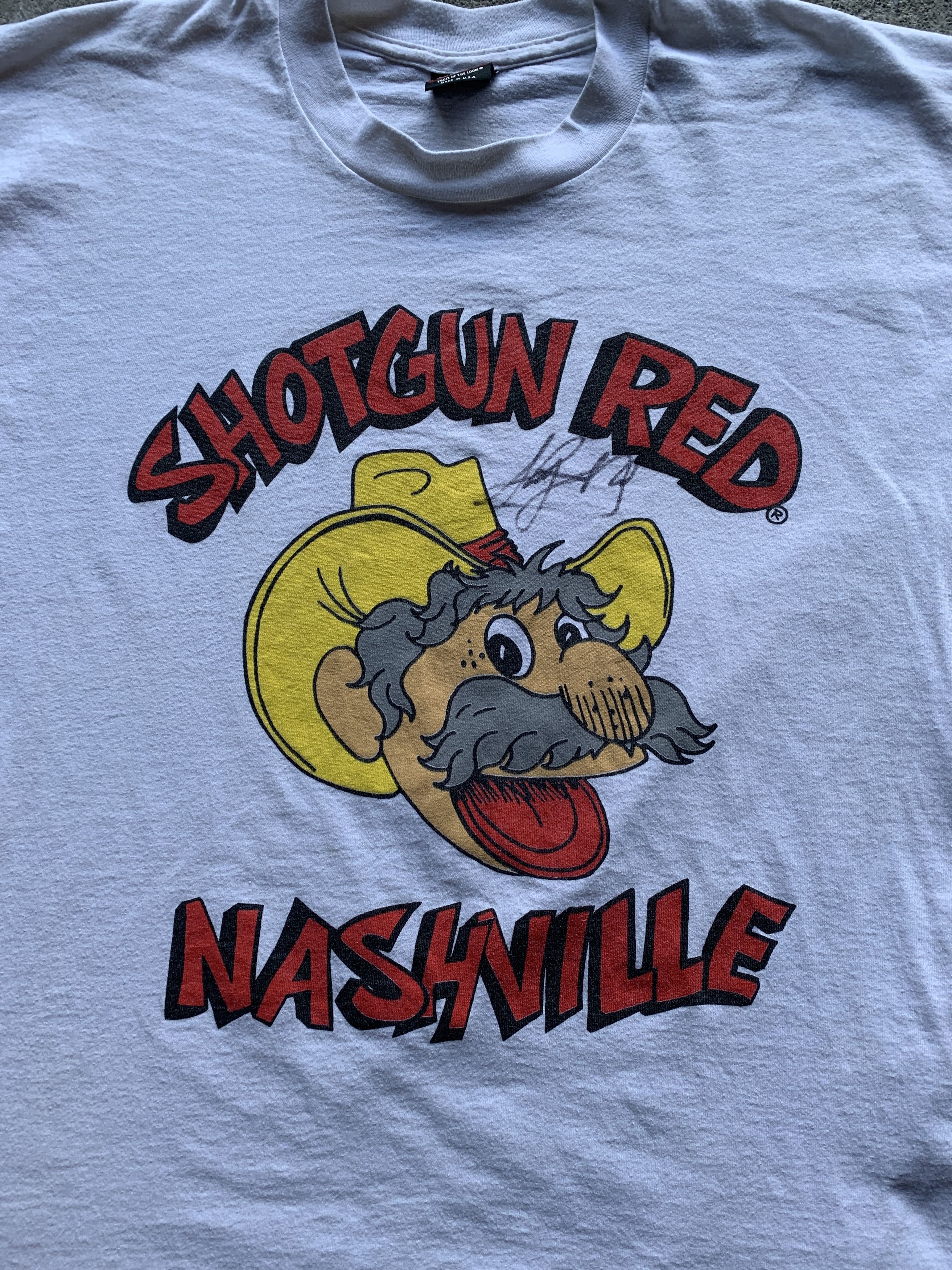 Vintage Vintage 90s Shotgun Red Nashville Shirt Size US XL / EU 56 / 4 - 2 Thumbnail