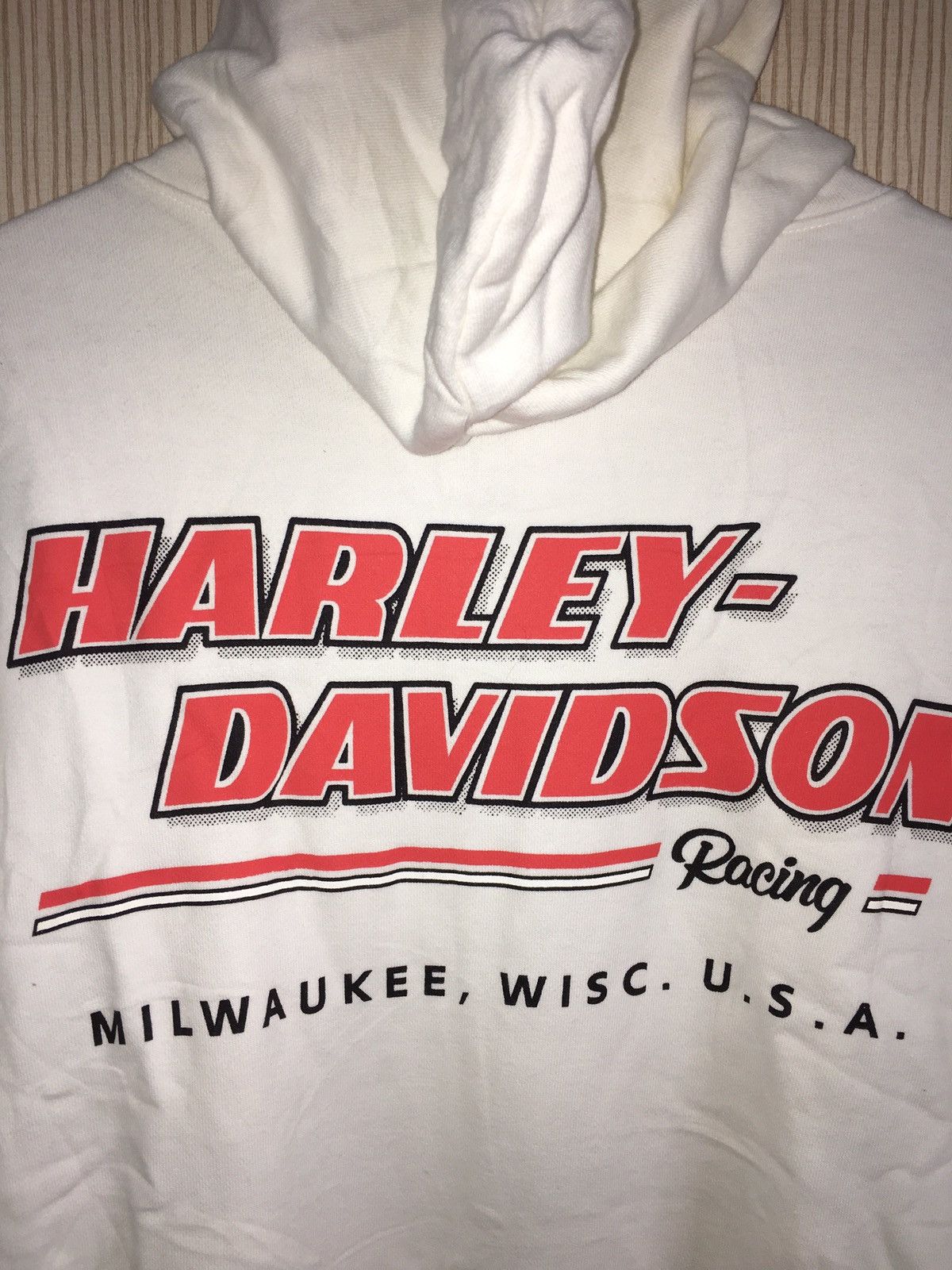 Harley Davidson × Vintage Harley davidson hoodies back printed Size US L / EU 52-54 / 3 - 11 Thumbnail
