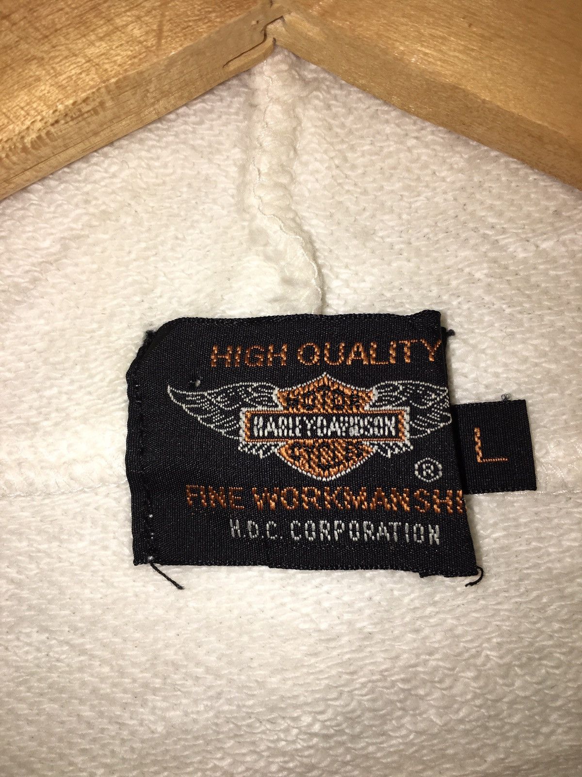 Harley Davidson × Vintage Harley davidson hoodies back printed Size US L / EU 52-54 / 3 - 7 Thumbnail