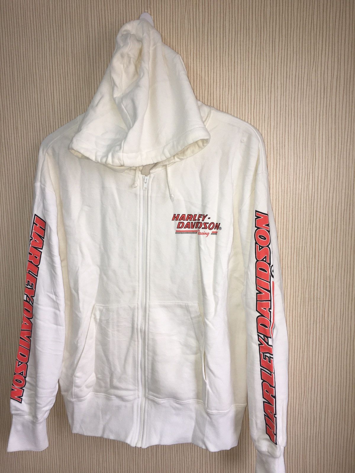 Harley Davidson × Vintage Harley davidson hoodies back printed Size US L / EU 52-54 / 3 - 3 Thumbnail