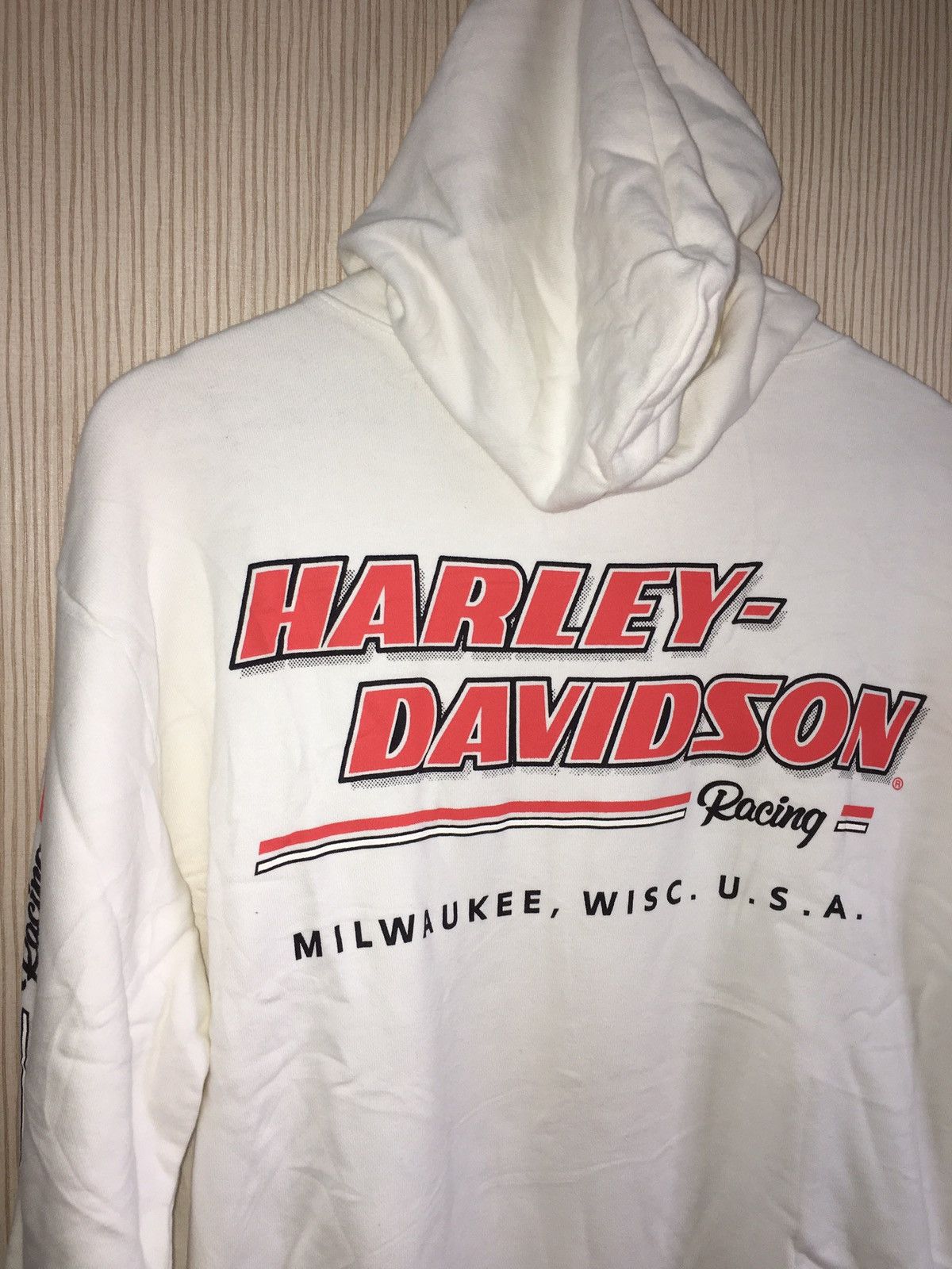 Harley Davidson × Vintage Harley davidson hoodies back printed Size US L / EU 52-54 / 3 - 10 Thumbnail