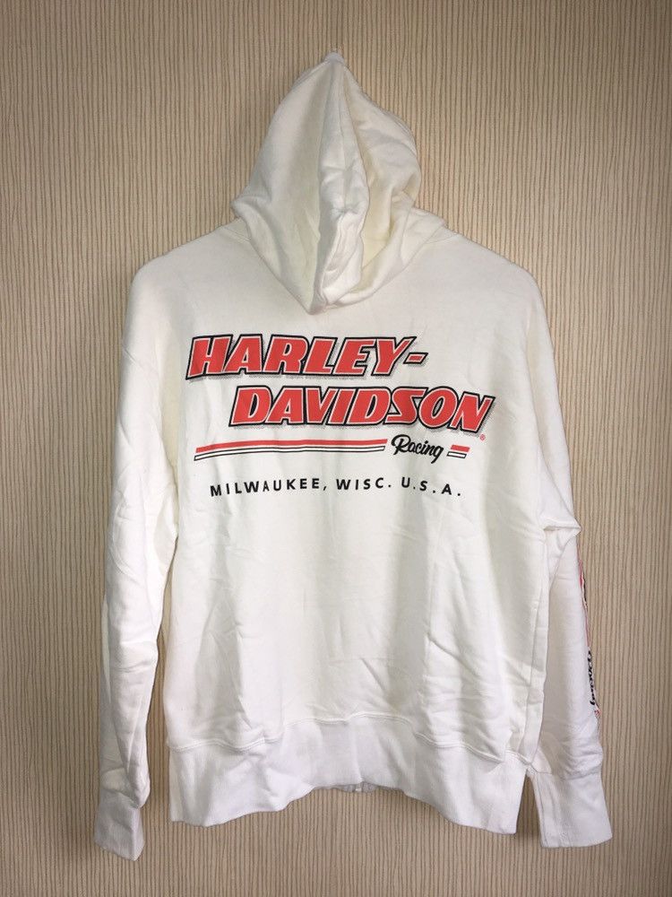 Harley Davidson × Vintage Harley davidson hoodies back printed Size US L / EU 52-54 / 3 - 2 Thumbnail
