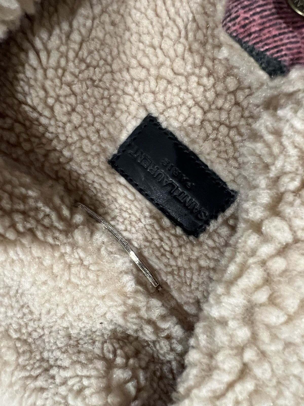 Saint Laurent Paris Saint Laurent faux shearing trucker jacket. M. $1750 Size US M / EU 48-50 / 2 - 9 Thumbnail