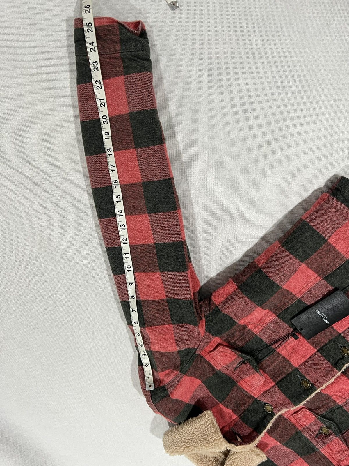 Saint Laurent Paris Saint Laurent faux shearing trucker jacket. M. $1750 Size US M / EU 48-50 / 2 - 4 Thumbnail
