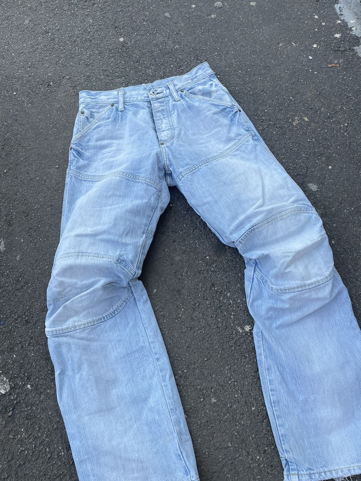 G-Star Vintage G-Star Raw Jeans Double Knee Size US 29 - 3 Thumbnail