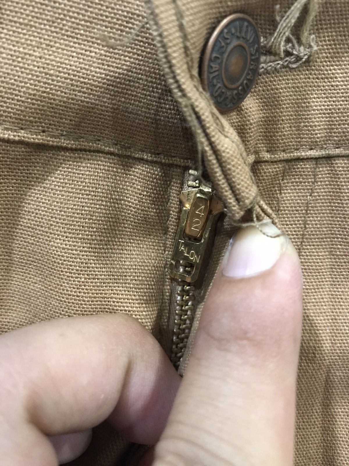 Levi's × Vintage Vintage Real 70s Levis Button 23 Made in Usa Pant Size US 30 / EU 46 - 6 Thumbnail