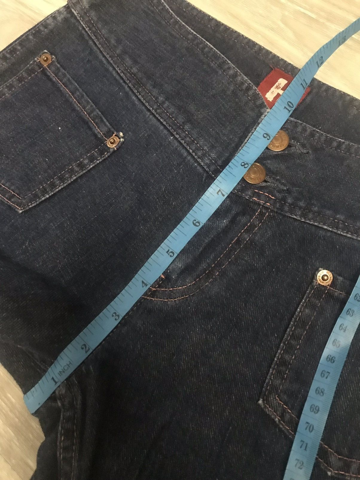 Hysteric Glamour Hysteric Glamour Double Patch Pocket Flare Jeans Size US 29 - 19 Thumbnail