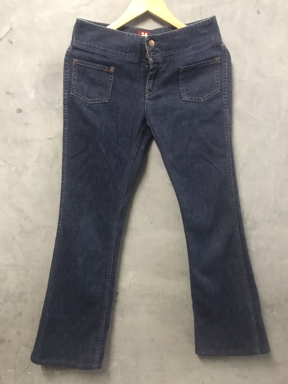 Hysteric Glamour Hysteric Glamour Double Patch Pocket Flare Jeans Size US 29 - 3 Thumbnail