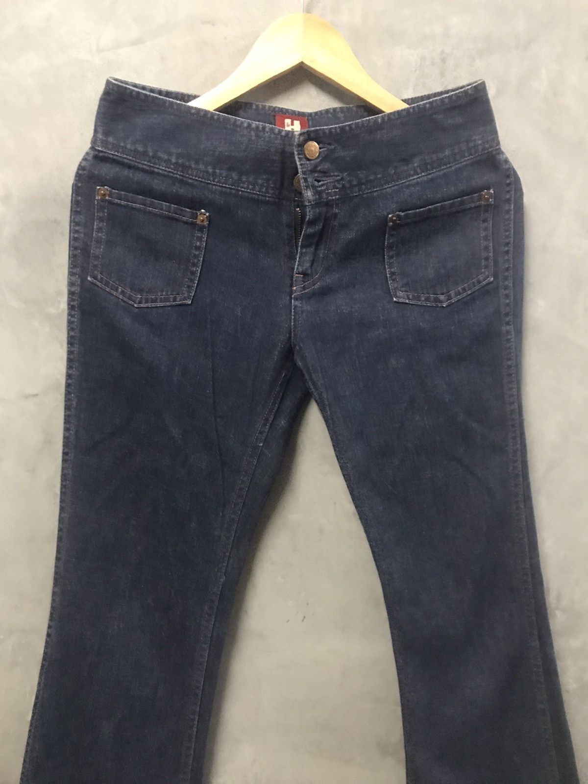 Hysteric Glamour Hysteric Glamour Double Patch Pocket Flare Jeans Size US 29 - 4 Thumbnail
