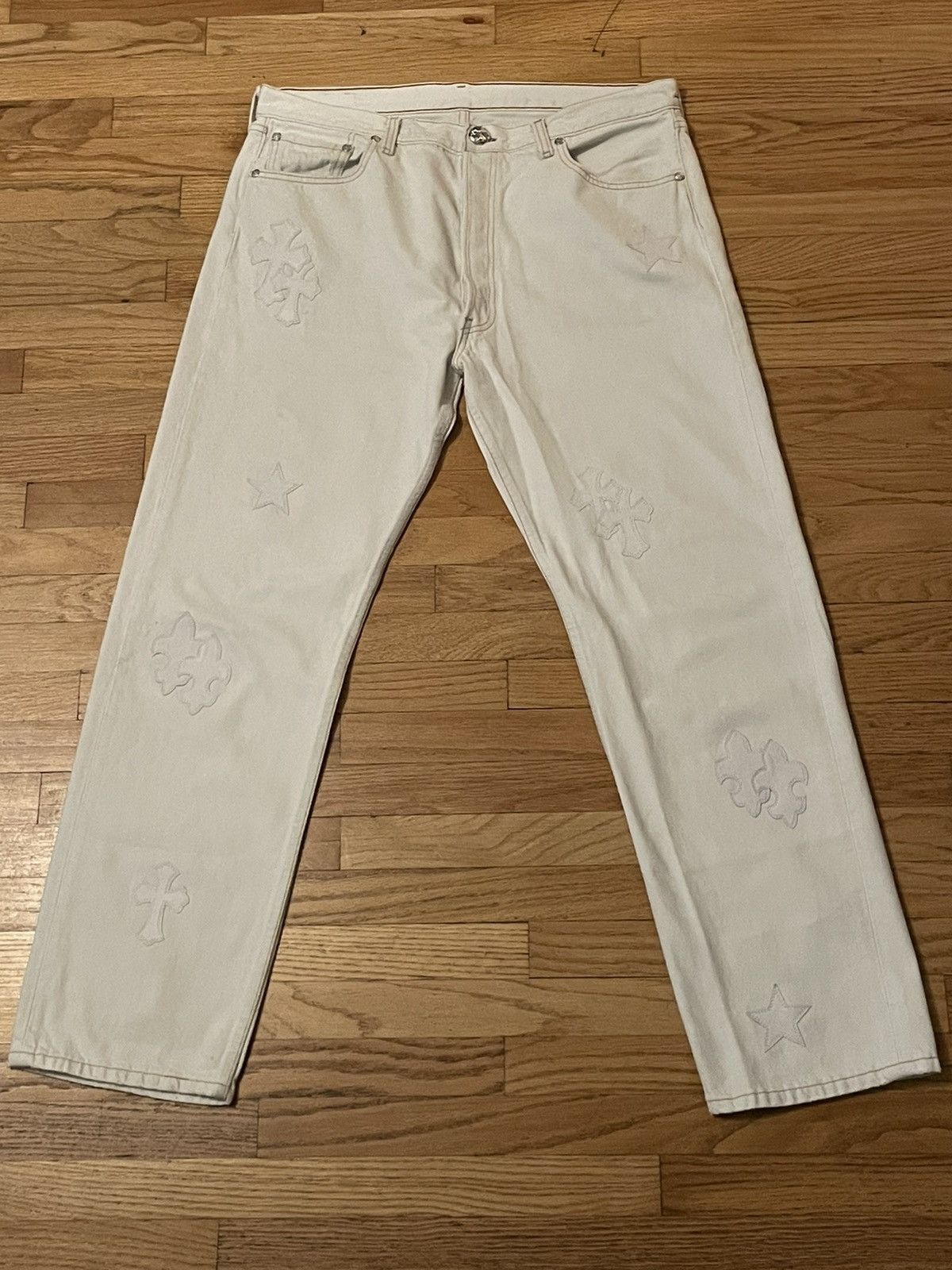 Chrome Hearts Chrome hearts levis denim | Grailed