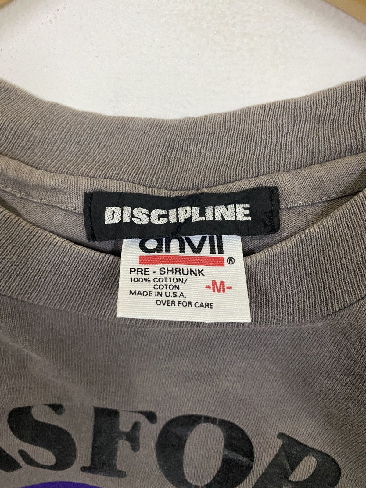 Band Tees vintage 90s DISCIPLINE lou reed image streetwear t-shirts Size US M / EU 48-50 / 2 - 7 Thumbnail