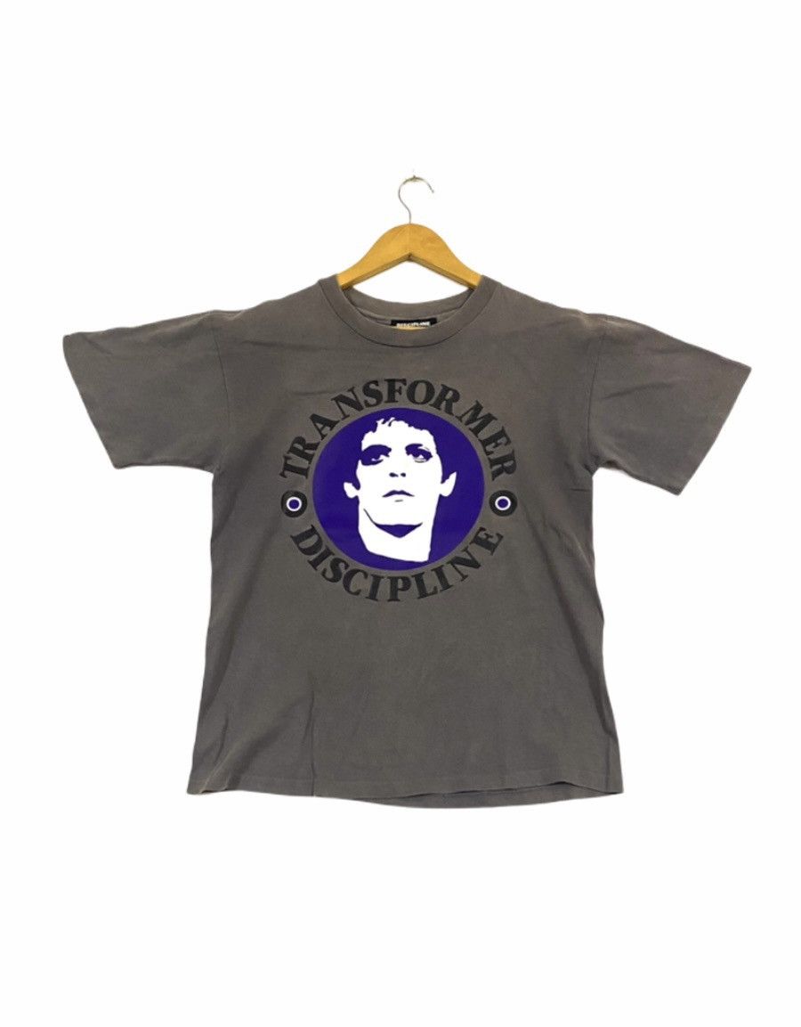 Band Tees vintage 90s DISCIPLINE lou reed image streetwear t-shirts Size US M / EU 48-50 / 2 - 1 Thumbnail
