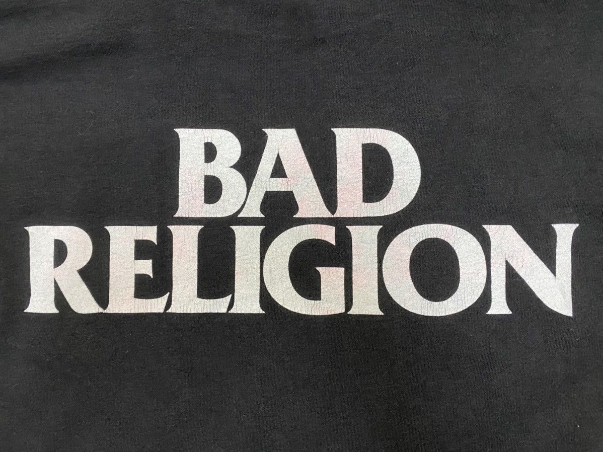 Band Tees vintage 1994 BAD RELIGION big logo punk rock t-shirts Size US L / EU 52-54 / 3 - 4 Thumbnail