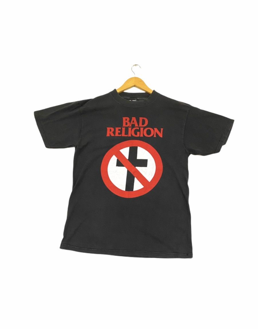 Band Tees vintage 1994 BAD RELIGION big logo punk rock t-shirts Size US L / EU 52-54 / 3 - 1 Thumbnail