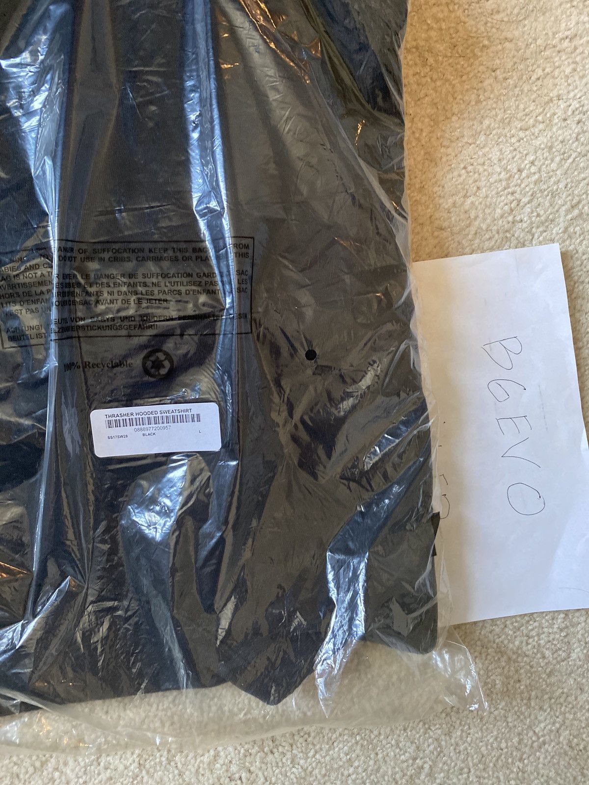 Supreme × Thrasher Thrasher Boyfriend Hoodie Size US L / EU 52-54 / 3 - 3 Thumbnail