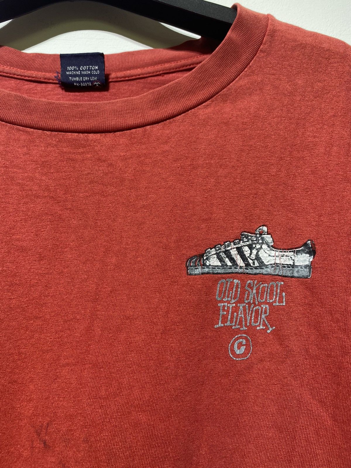 Stussy × Vintage STUSSY Old Skool Flavor Design T-Shirt Size US L / EU 52-54 / 3 - 3 Thumbnail