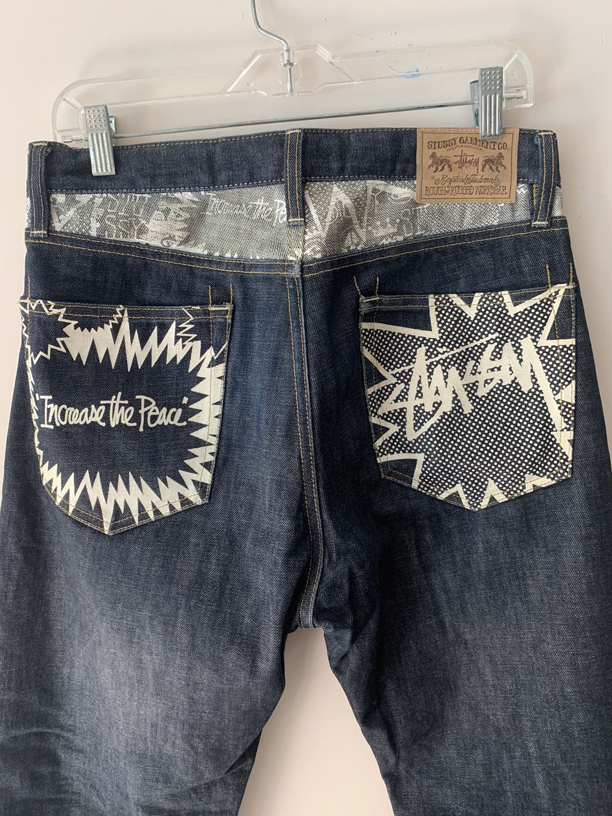 2000年代 STUSSY ROUGH&RUGGED DEMIM 2000's Stussy Rough & Rugged Denim Good condition Size 34