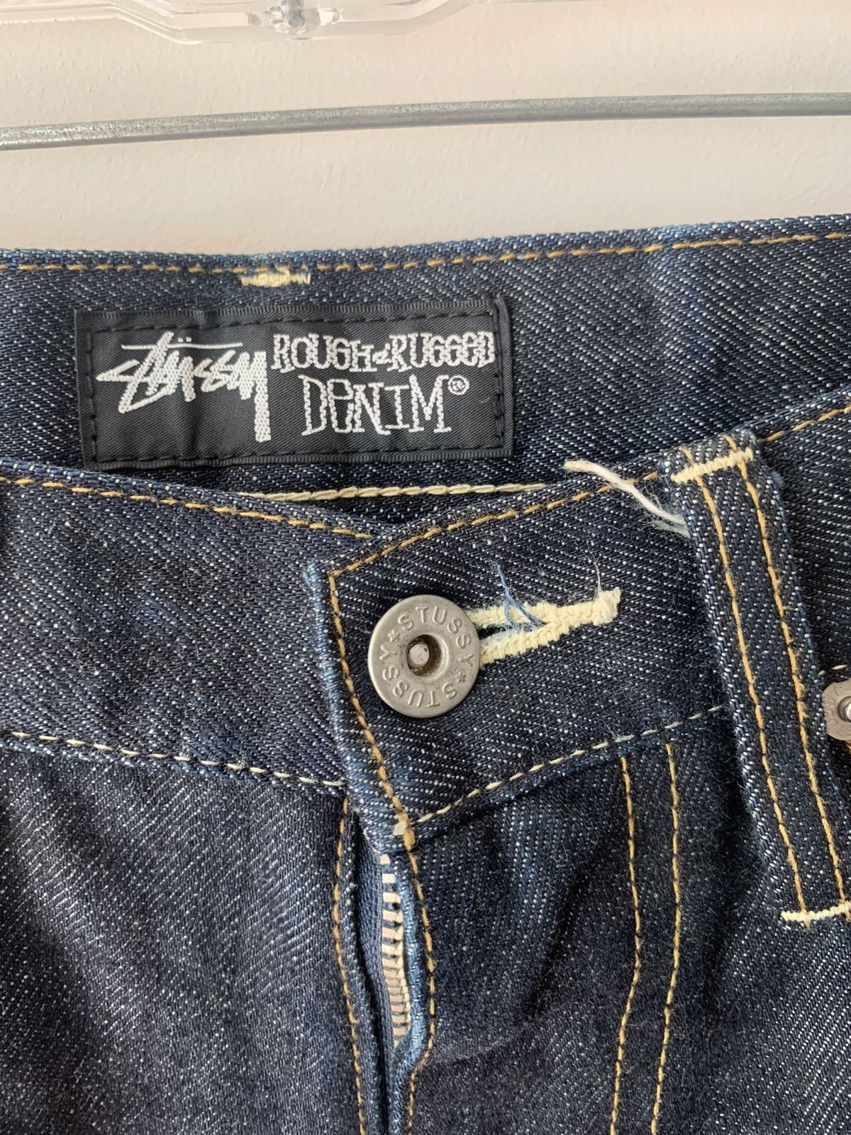 2000年代 STUSSY ROUGH&RUGGED DEMIM 2000's Stussy Rough & Rugged Denim Good condition Size 34