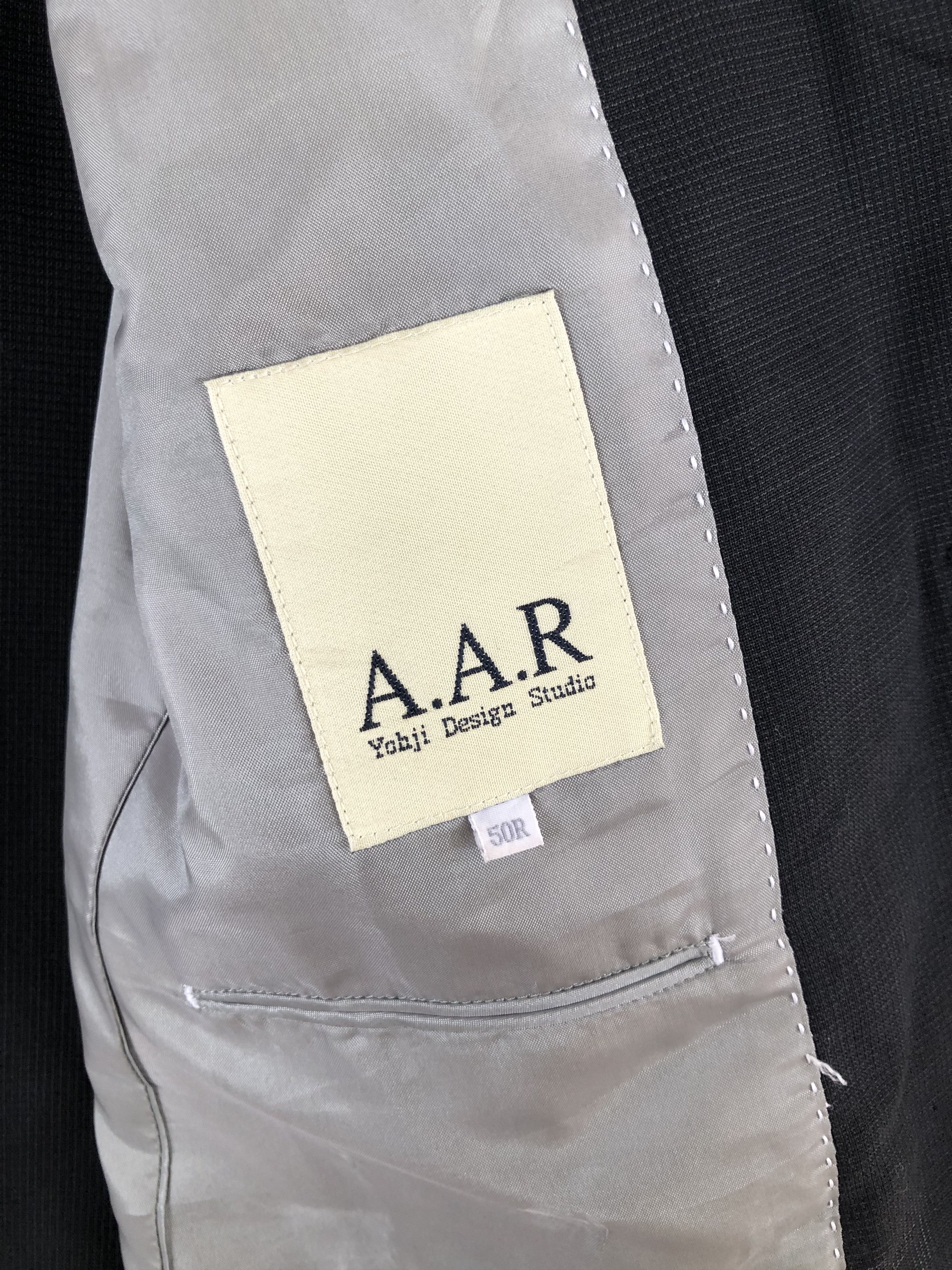 Vintage VINTAGE YOHJI YAMAMOTO A.A.R. DISTRESSED BLAZER JACKET Size US S / EU 44-46 / 1 - 9 Thumbnail