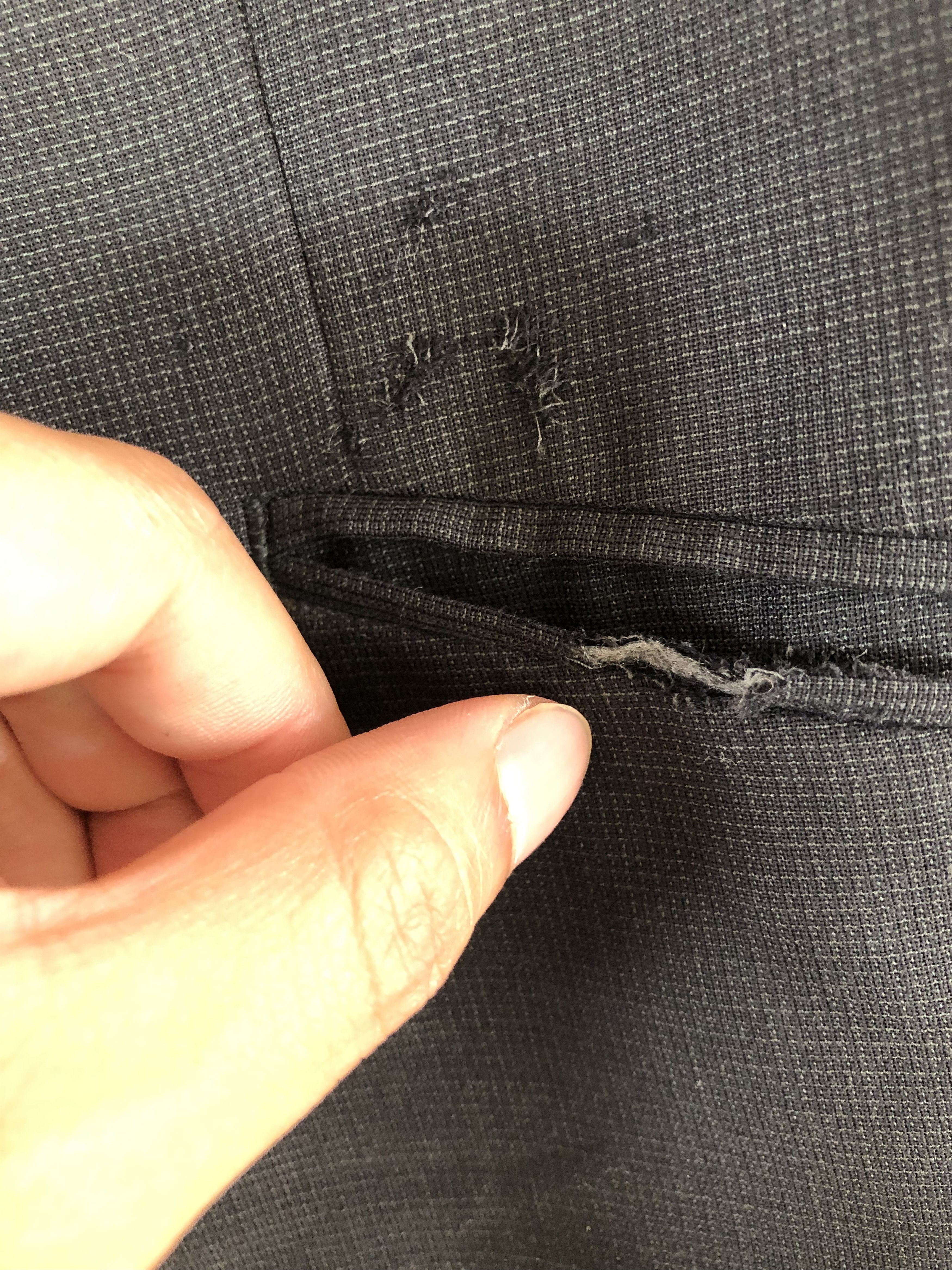 Vintage VINTAGE YOHJI YAMAMOTO A.A.R. DISTRESSED BLAZER JACKET Size US S / EU 44-46 / 1 - 8 Thumbnail