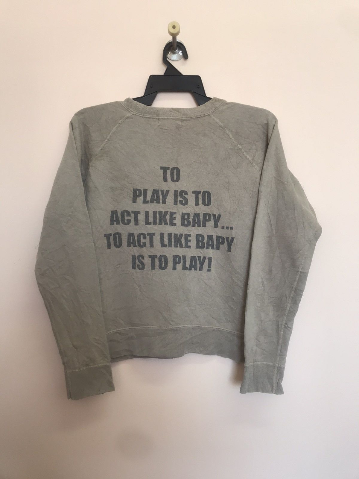 Bape Bapy Baby Milo Crewneck Size S / US 4 / IT 40 - 2 Thumbnail