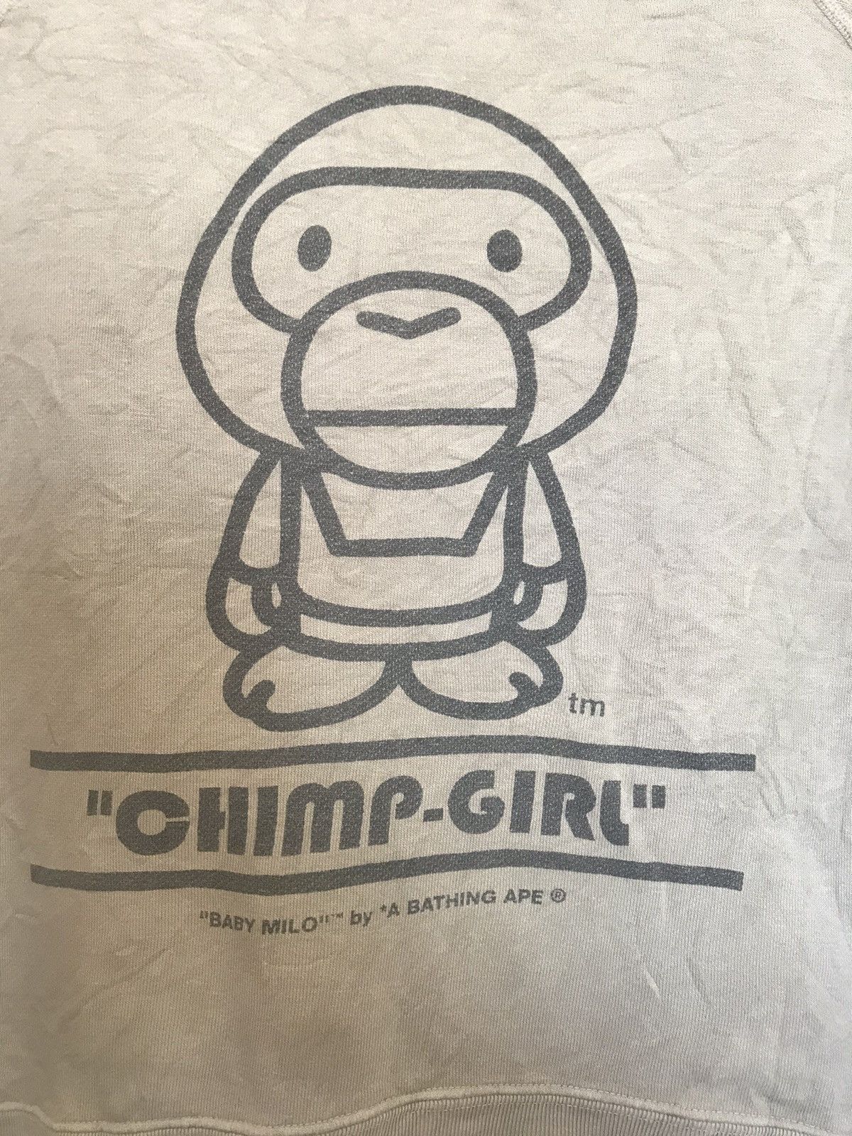 Bape Bapy Baby Milo Crewneck Size S / US 4 / IT 40 - 3 Thumbnail