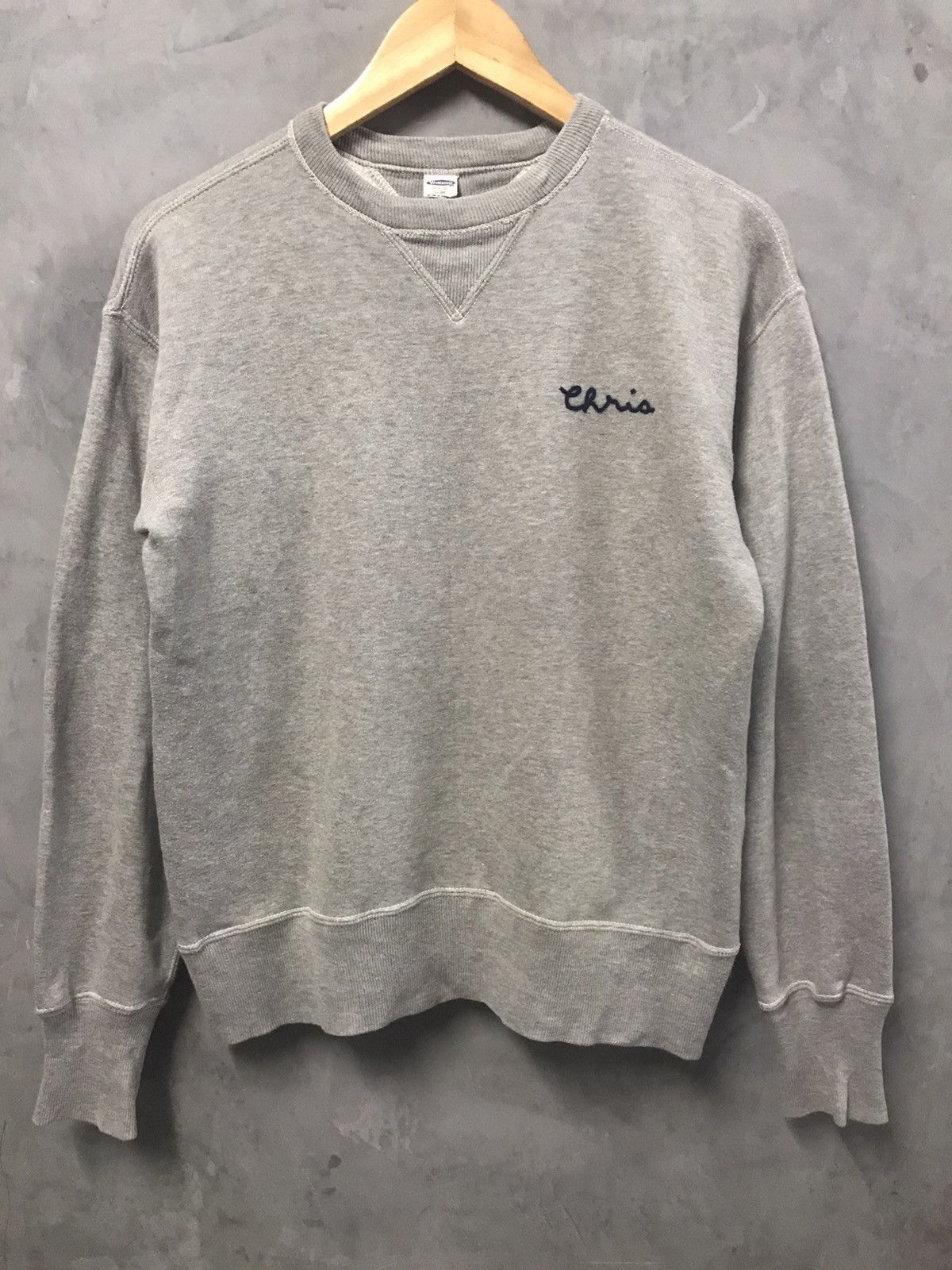 Warehouse WAREHOUSE Sweatshirt Vintage Reproduction Double V Neck Size US S / EU 44-46 / 1 - 5 Thumbnail