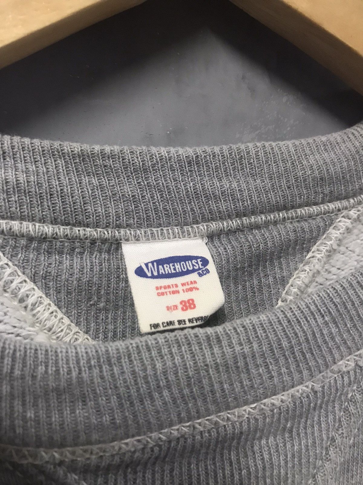 Warehouse WAREHOUSE Sweatshirt Vintage Reproduction Double V Neck Size US S / EU 44-46 / 1 - 6 Thumbnail