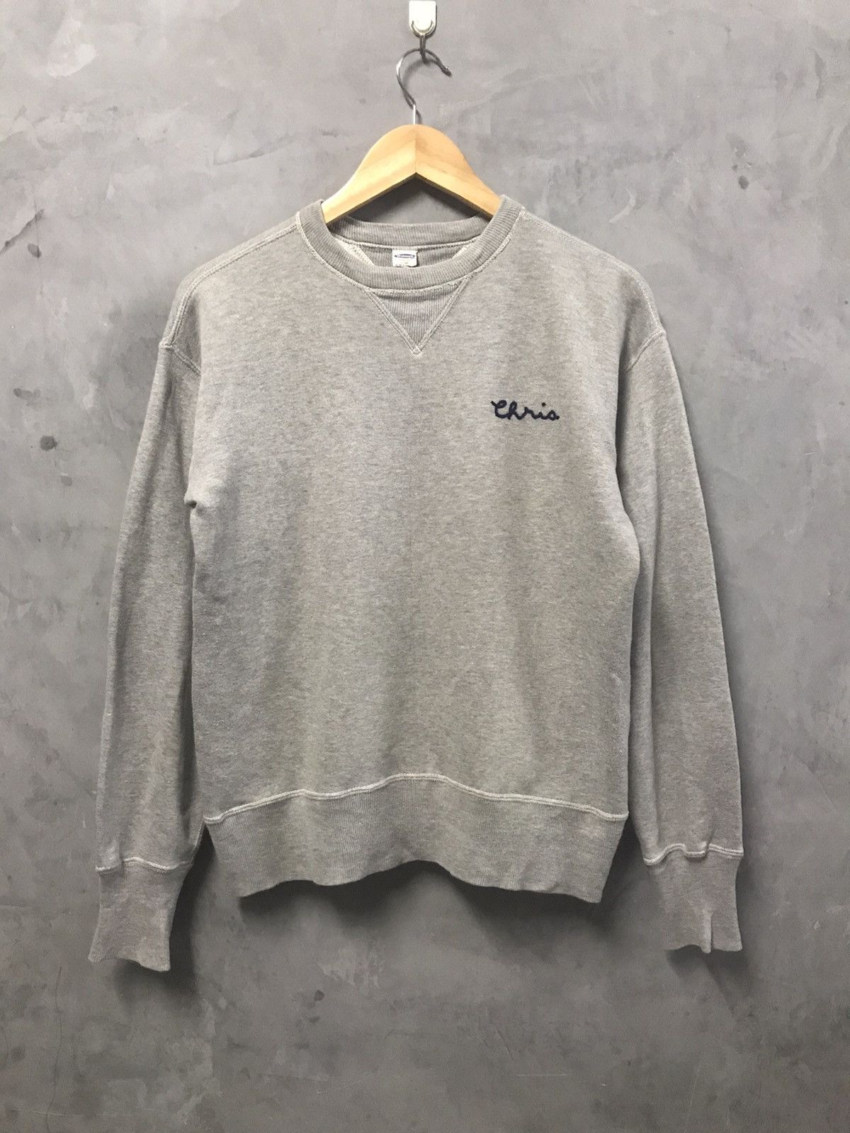 Warehouse WAREHOUSE Sweatshirt Vintage Reproduction Double V Neck Size US S / EU 44-46 / 1 - 3 Thumbnail