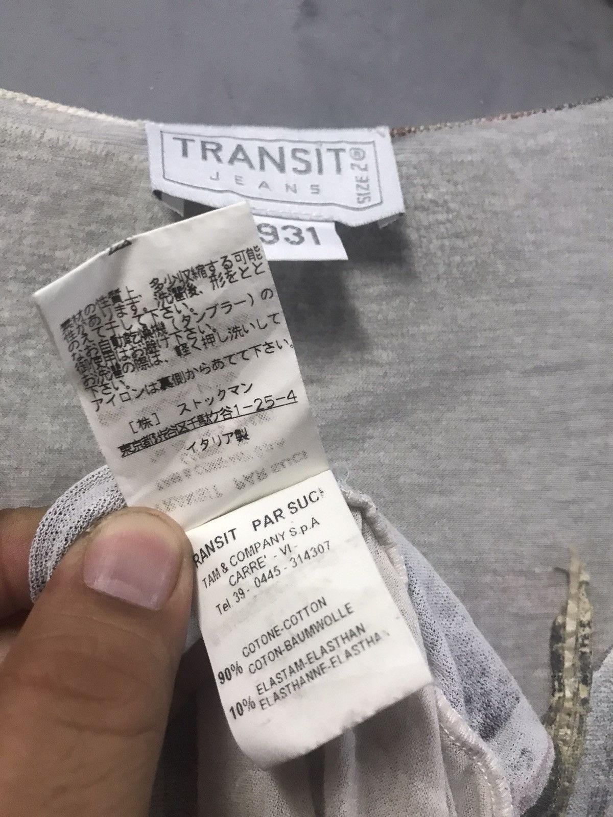 Transit TRANSIT Longsleeve OverPrint Geisha Motif Size US M / EU 48-50 / 2 - 9 Thumbnail
