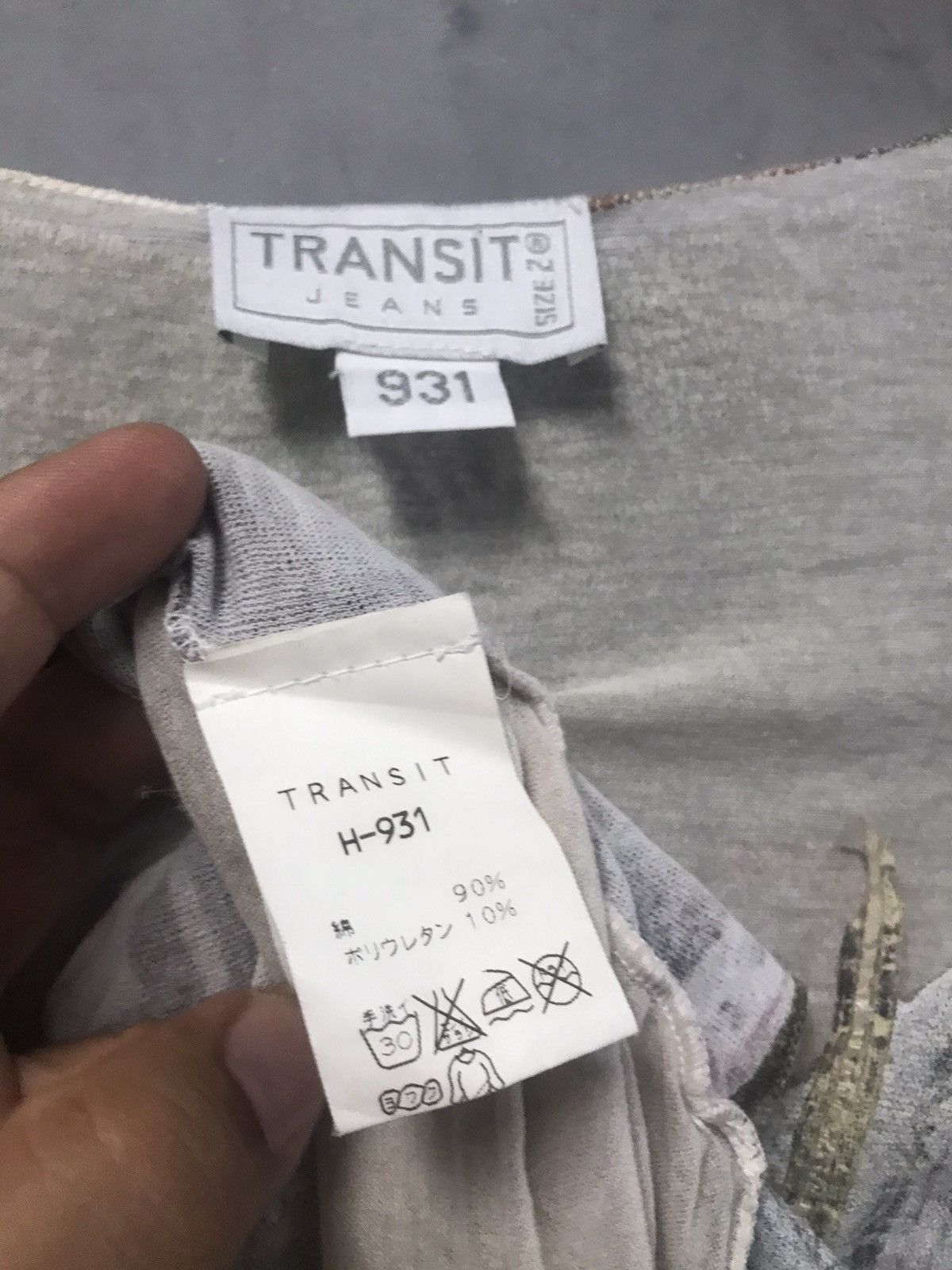 Transit TRANSIT Longsleeve OverPrint Geisha Motif Size US M / EU 48-50 / 2 - 8 Thumbnail