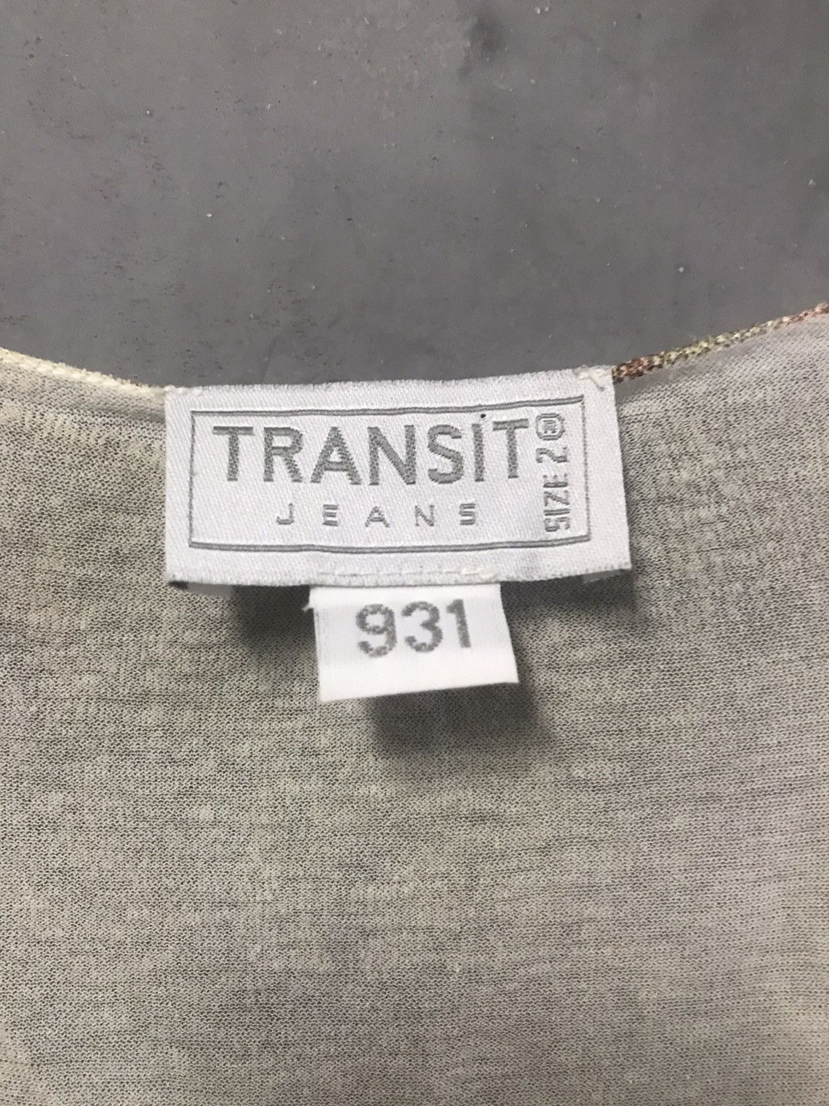 Transit TRANSIT Longsleeve OverPrint Geisha Motif Size US M / EU 48-50 / 2 - 7 Thumbnail