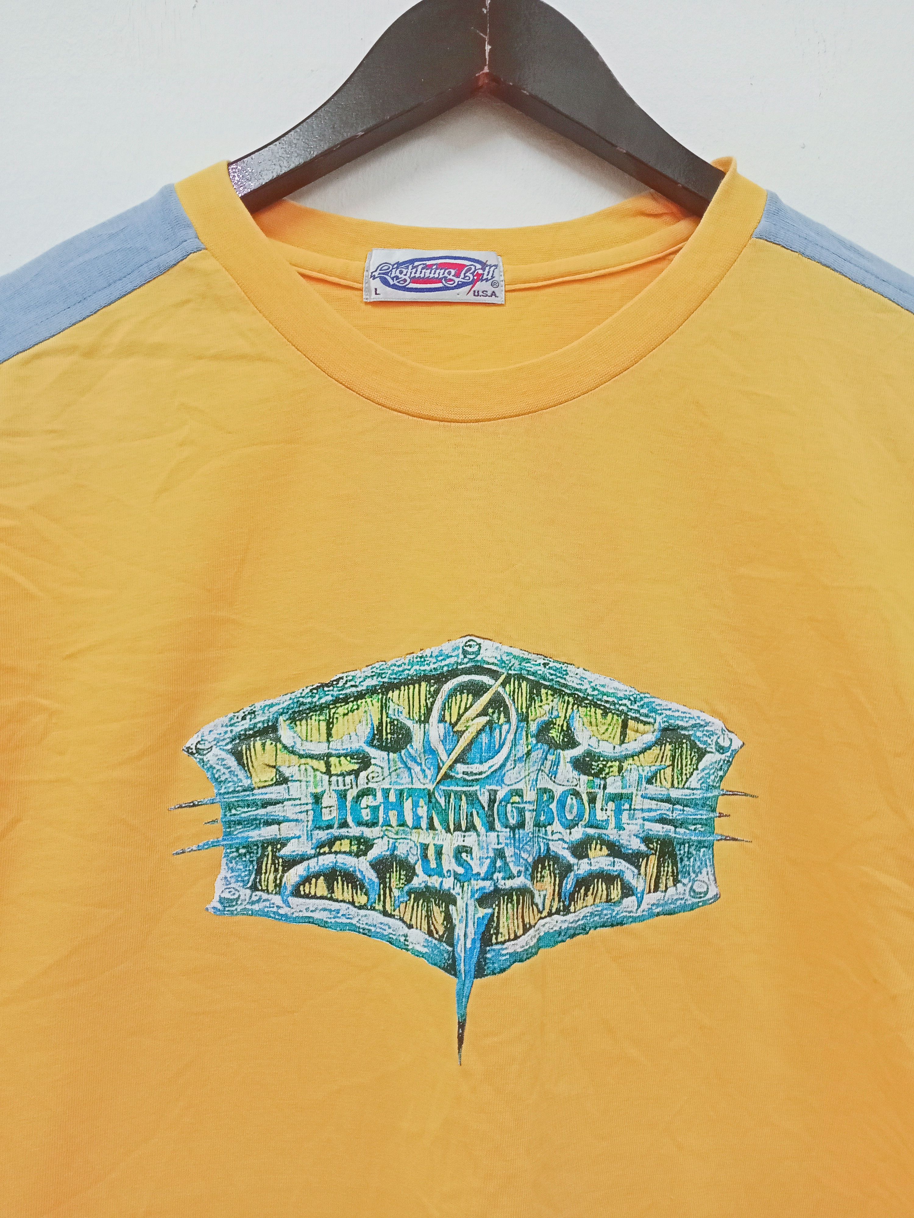 Lightning Bolt Vintage Lightning Bolt Usa Surf T-shirt Size US M / EU 48-50 / 2 - 2 Thumbnail