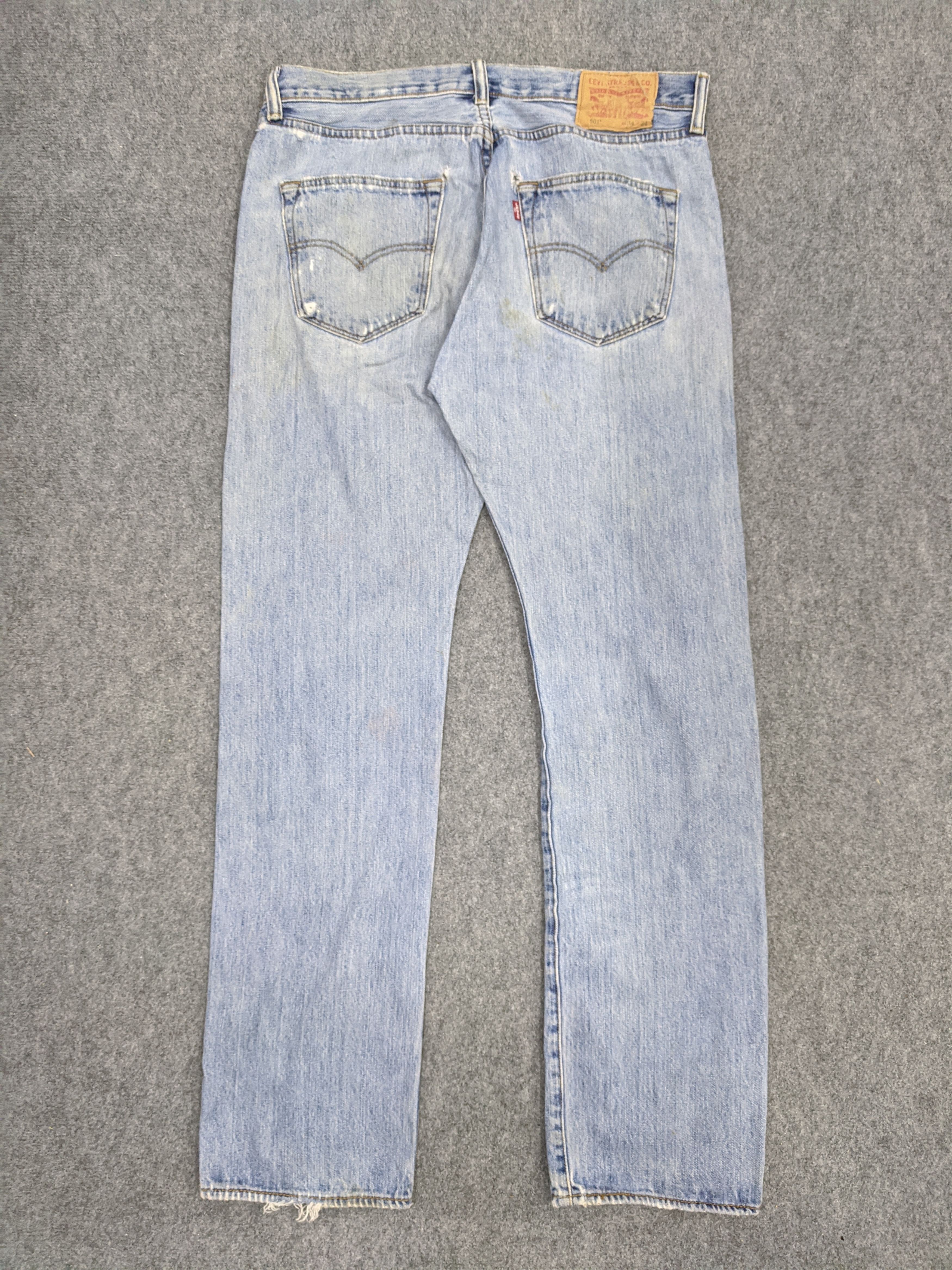 Levi's Vintage 90s Levis 501 Jeans DP0806 Size US 36 / EU 52 - 3 Thumbnail