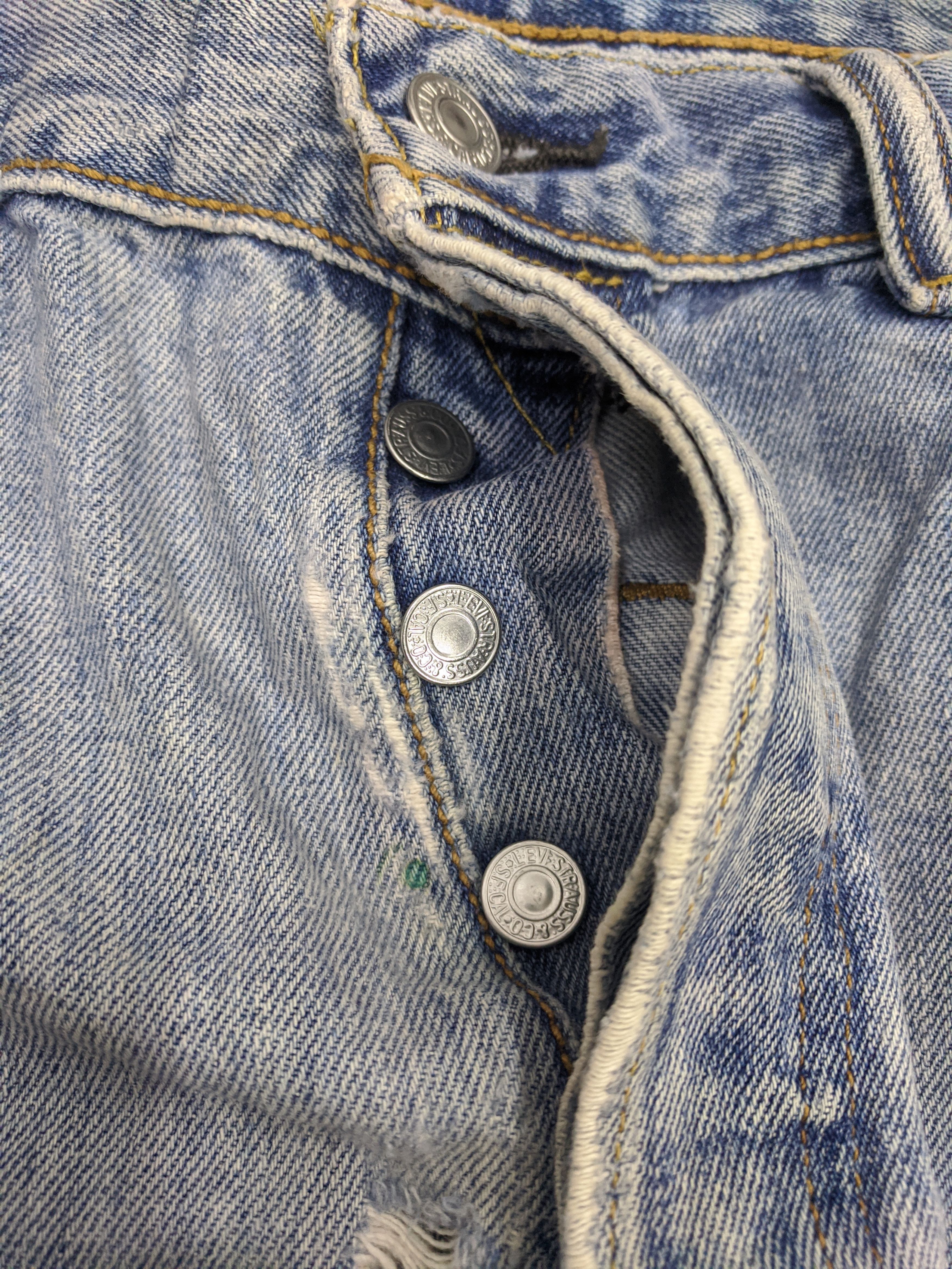 Levi's Vintage 90s Levis 501 Jeans DP0806 Size US 36 / EU 52 - 12 Thumbnail