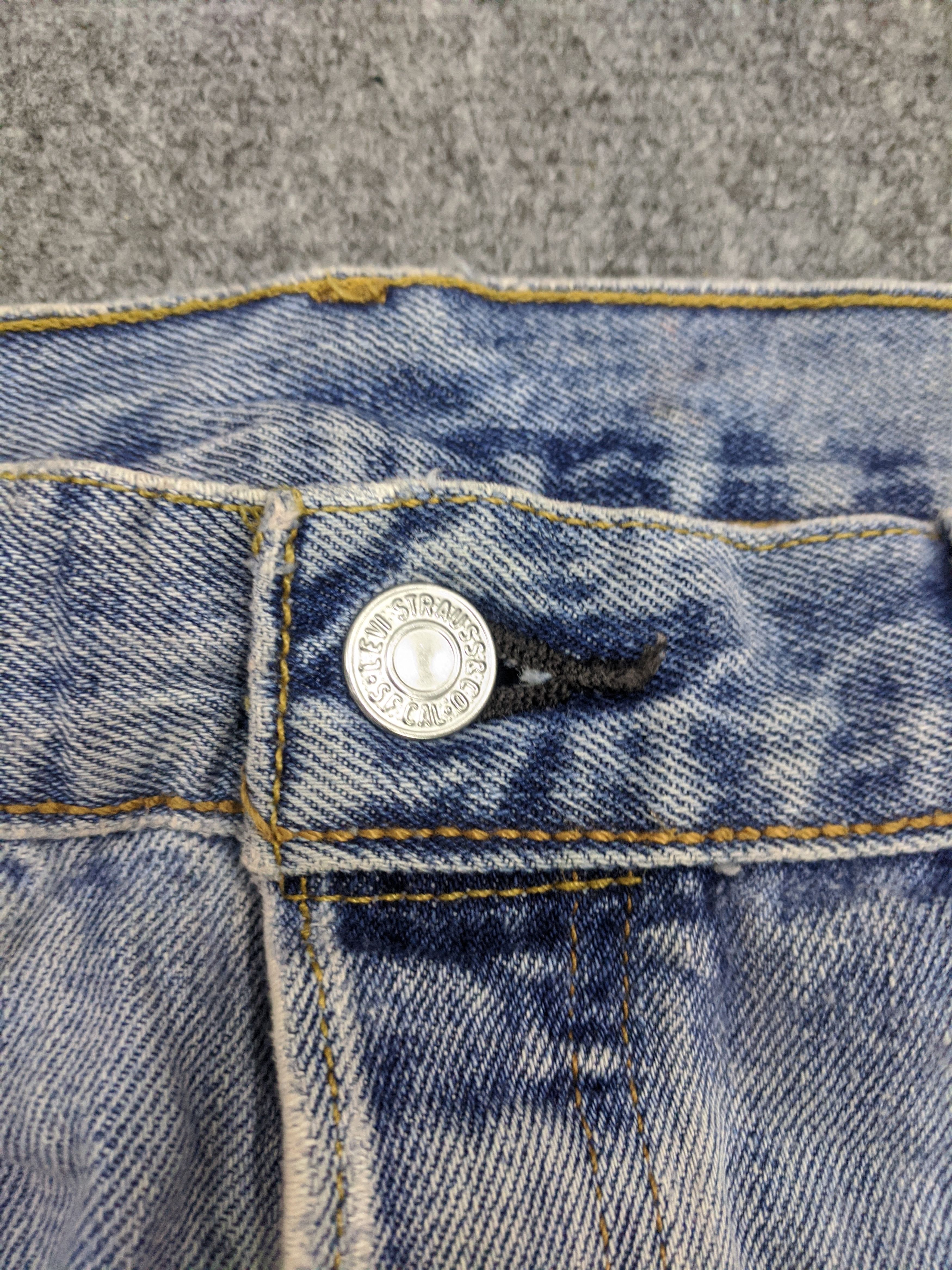 Levi's Vintage 90s Levis 501 Jeans DP0806 Size US 36 / EU 52 - 11 Thumbnail
